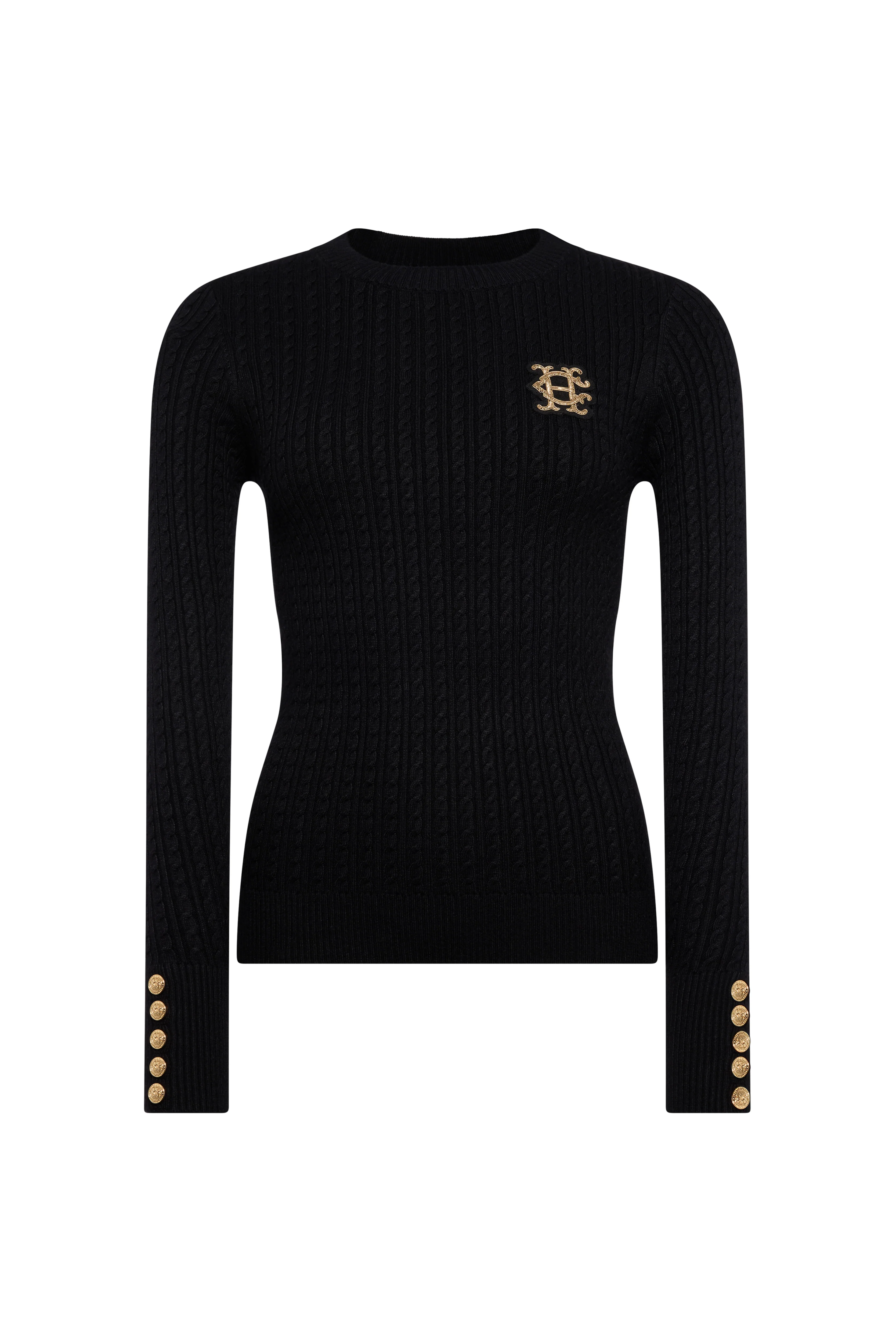 Princeton Crew Neck Knit (Black)