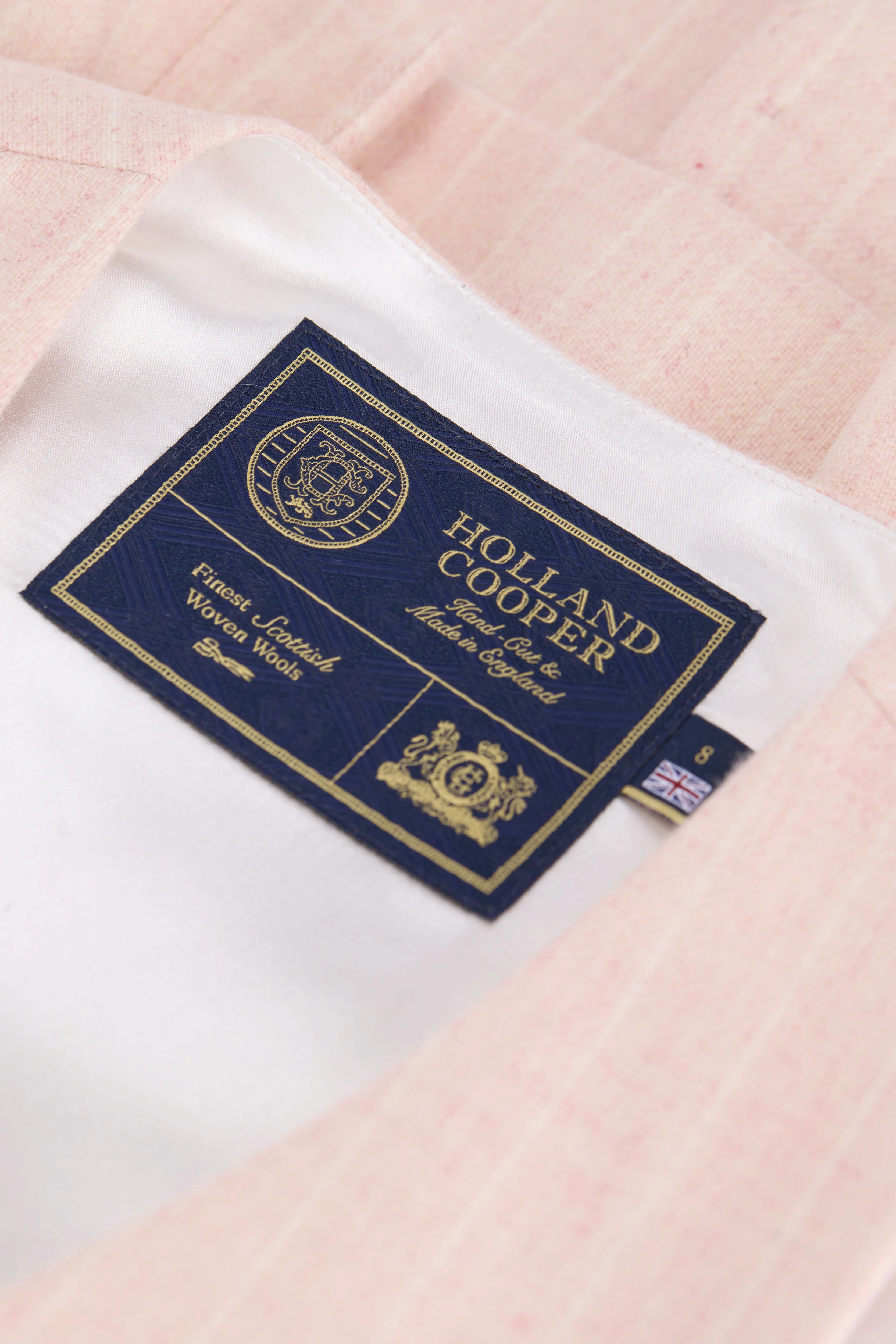 Hampton Waistcoat (Pink Chalk Pinstripe)