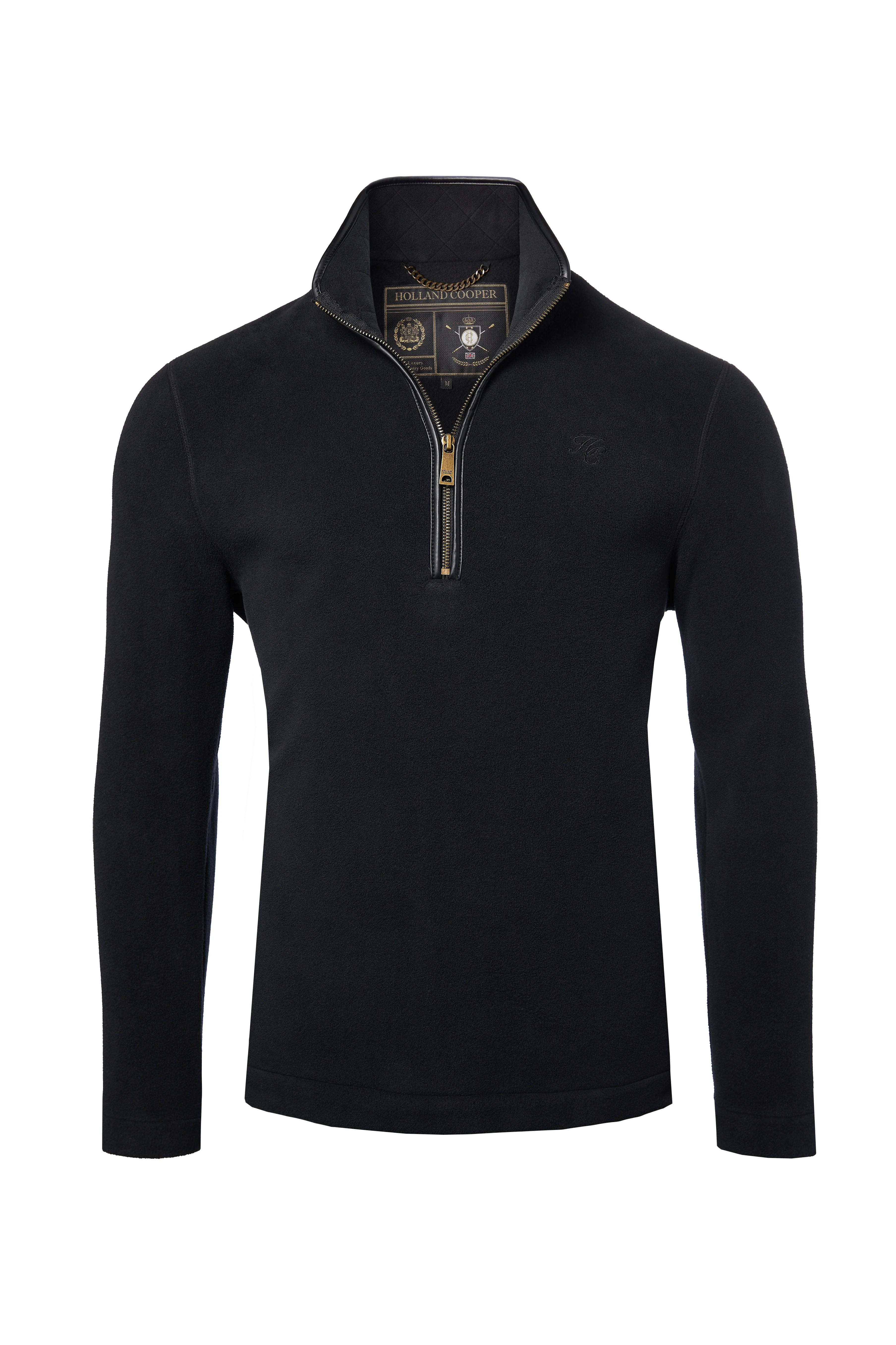 Country Fleece Quarter Zip (Black)