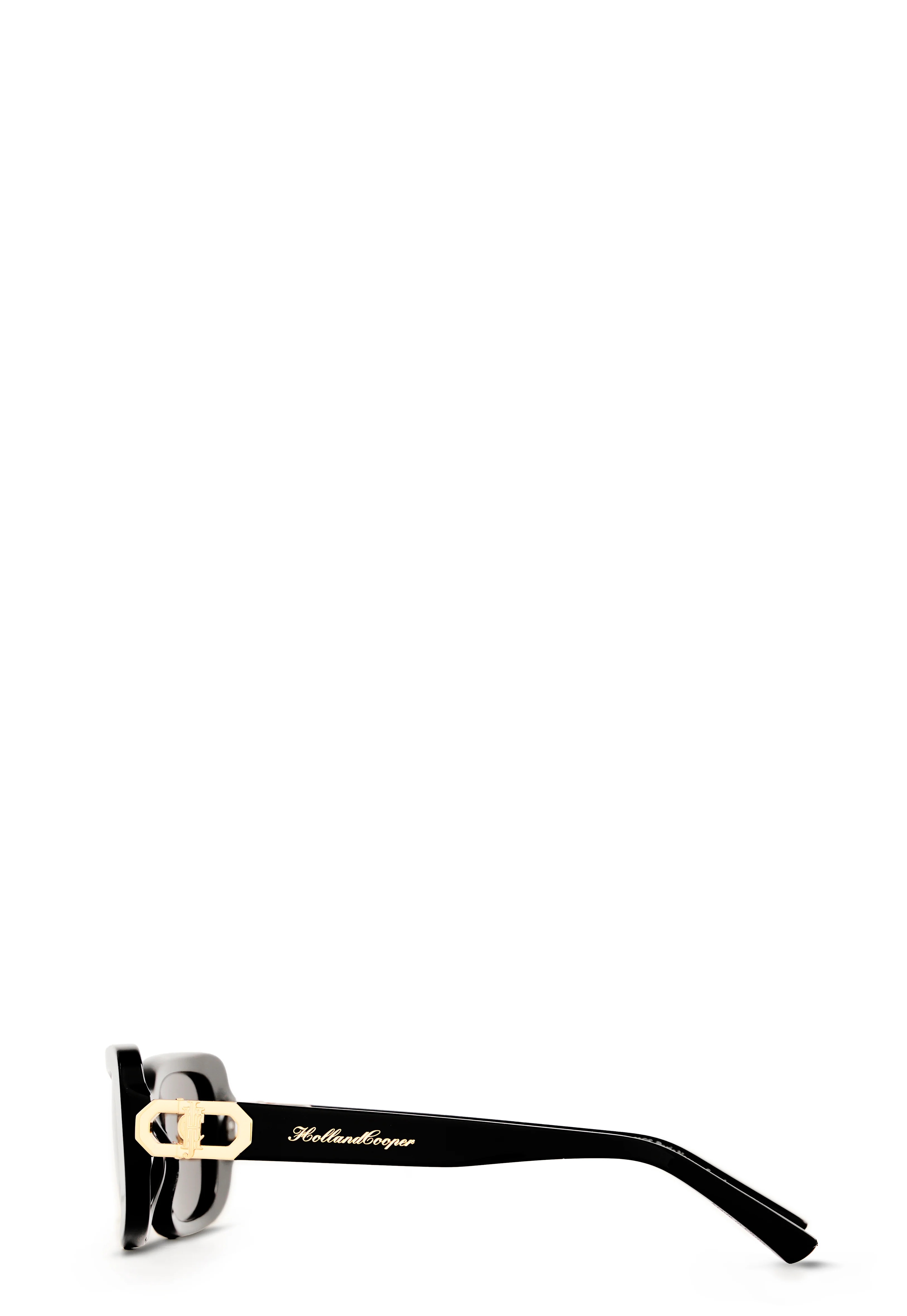 Paris Narrow Sunglasses (Black)