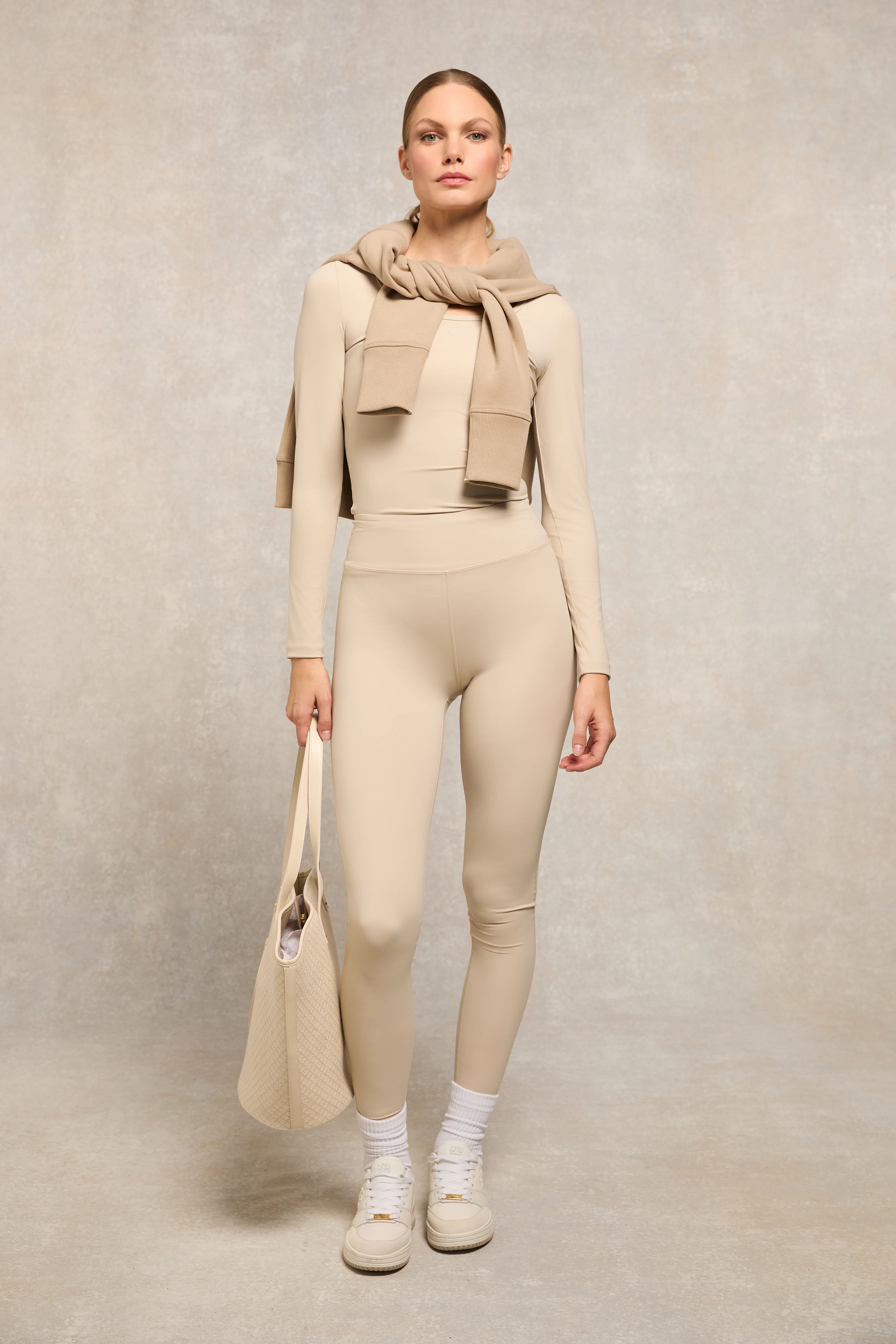 Supersoft Contour Legging (Beige)