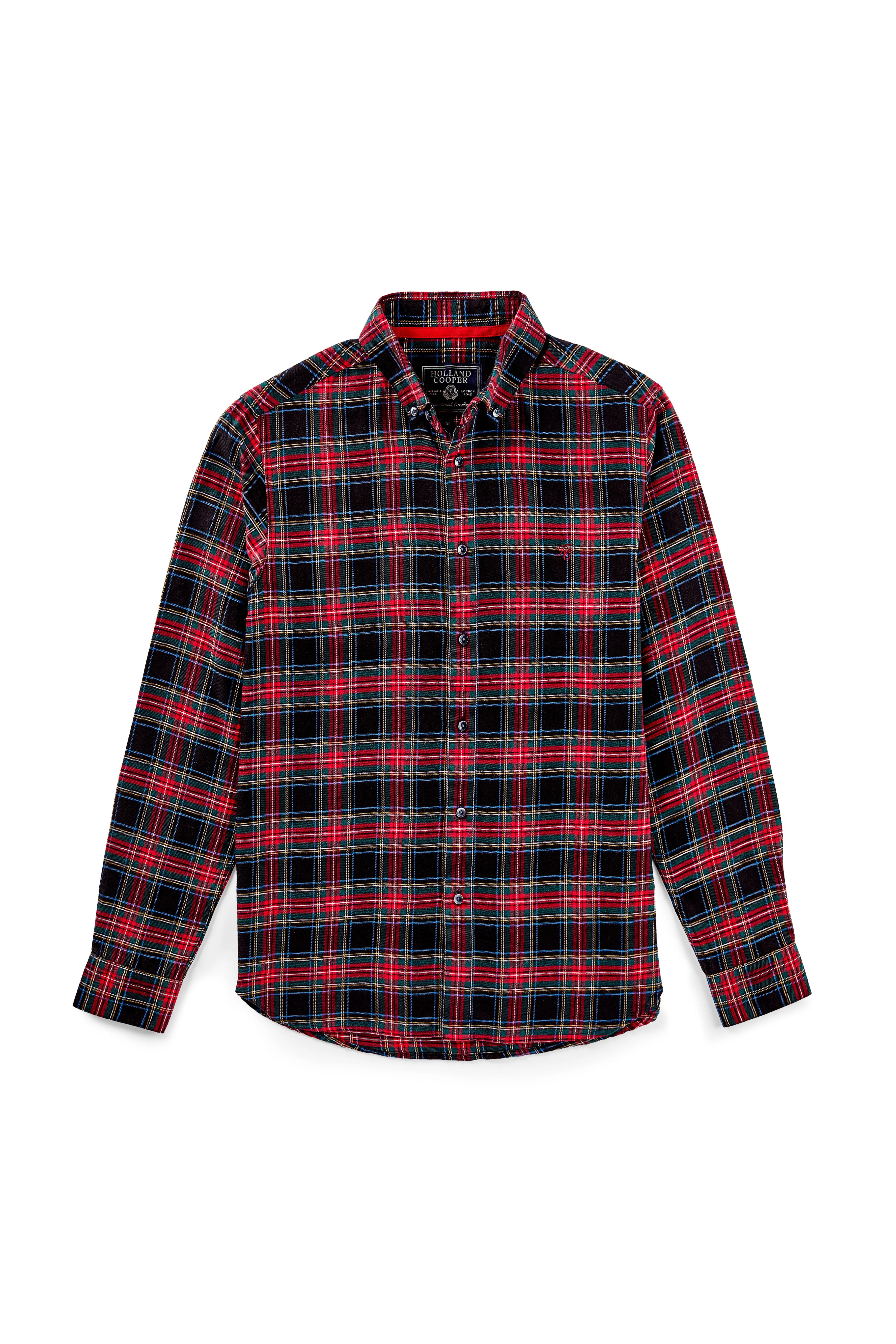 Classic Button Down Shirt (Sandringham Red)