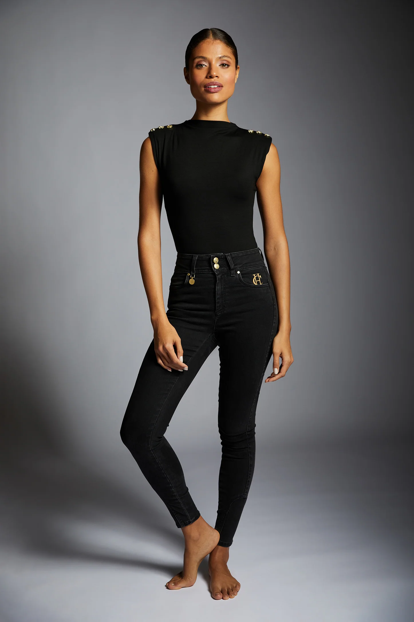 Harper Bodysuit (Black)