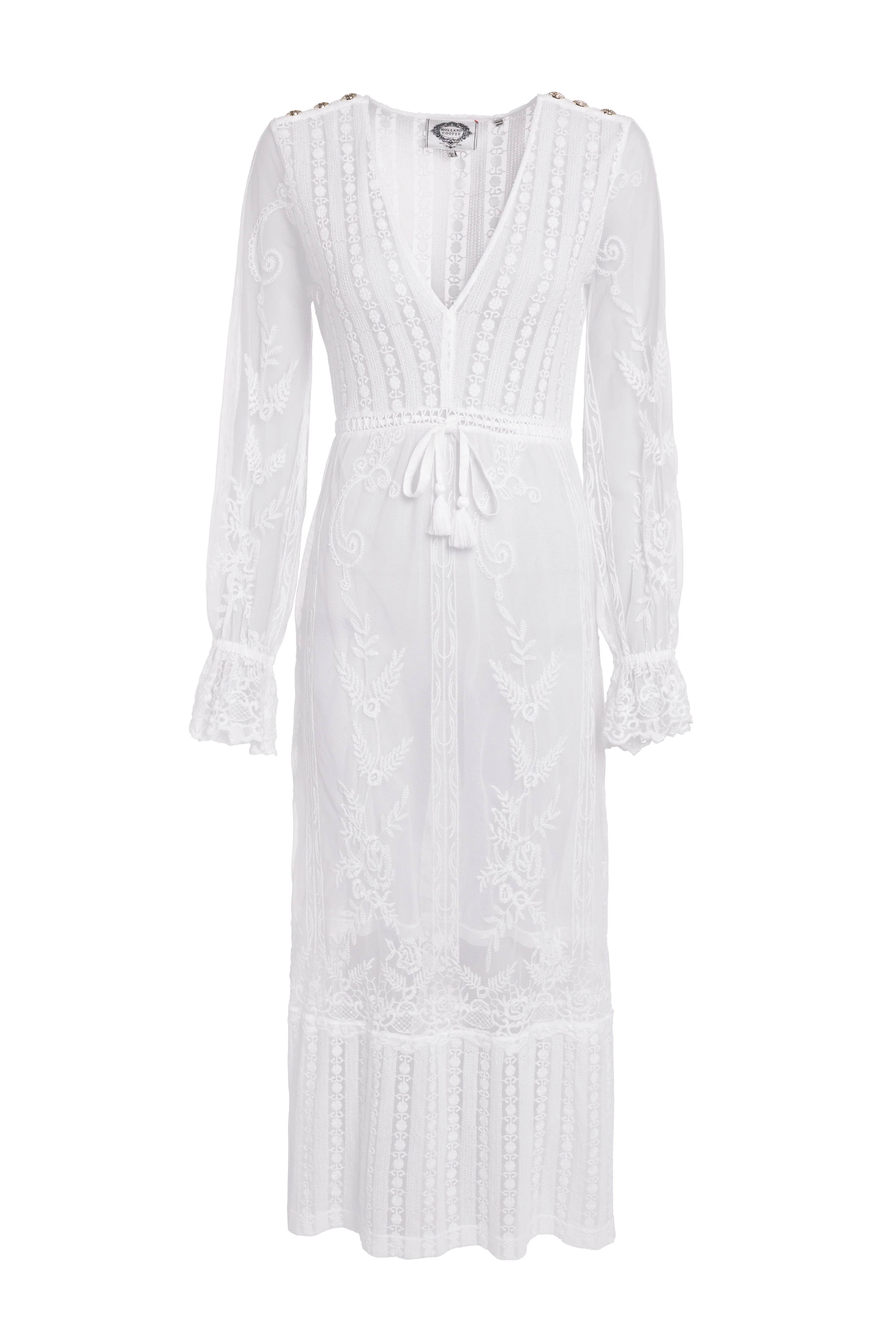 Mika Beach Dress (White)