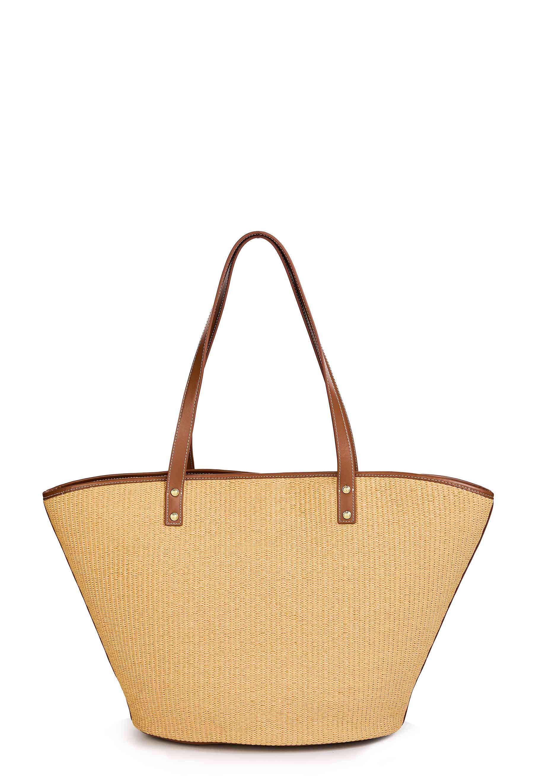 Amalfi Shopper (Natural Tan)