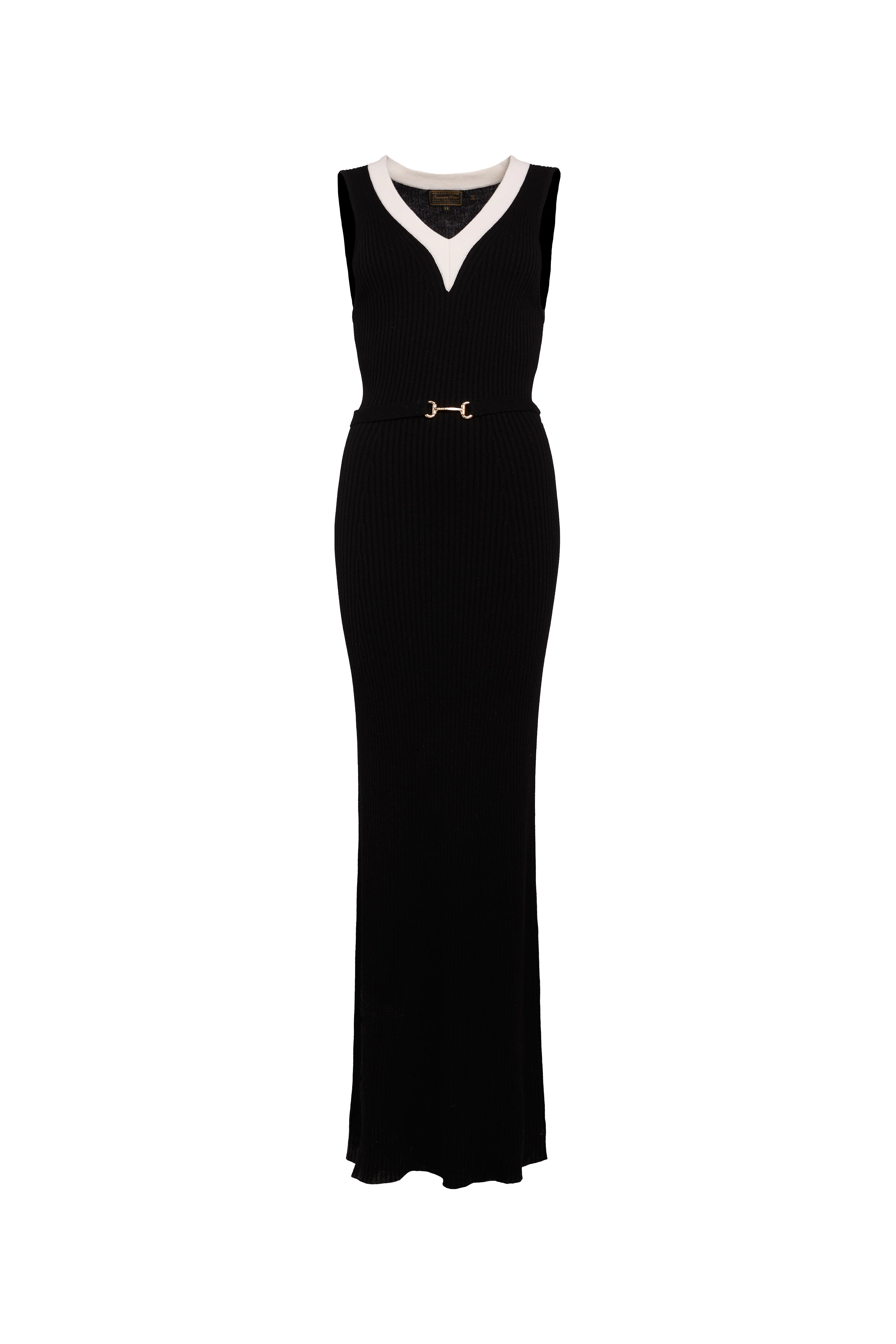 Lucy Knit Maxi Dress (Black)