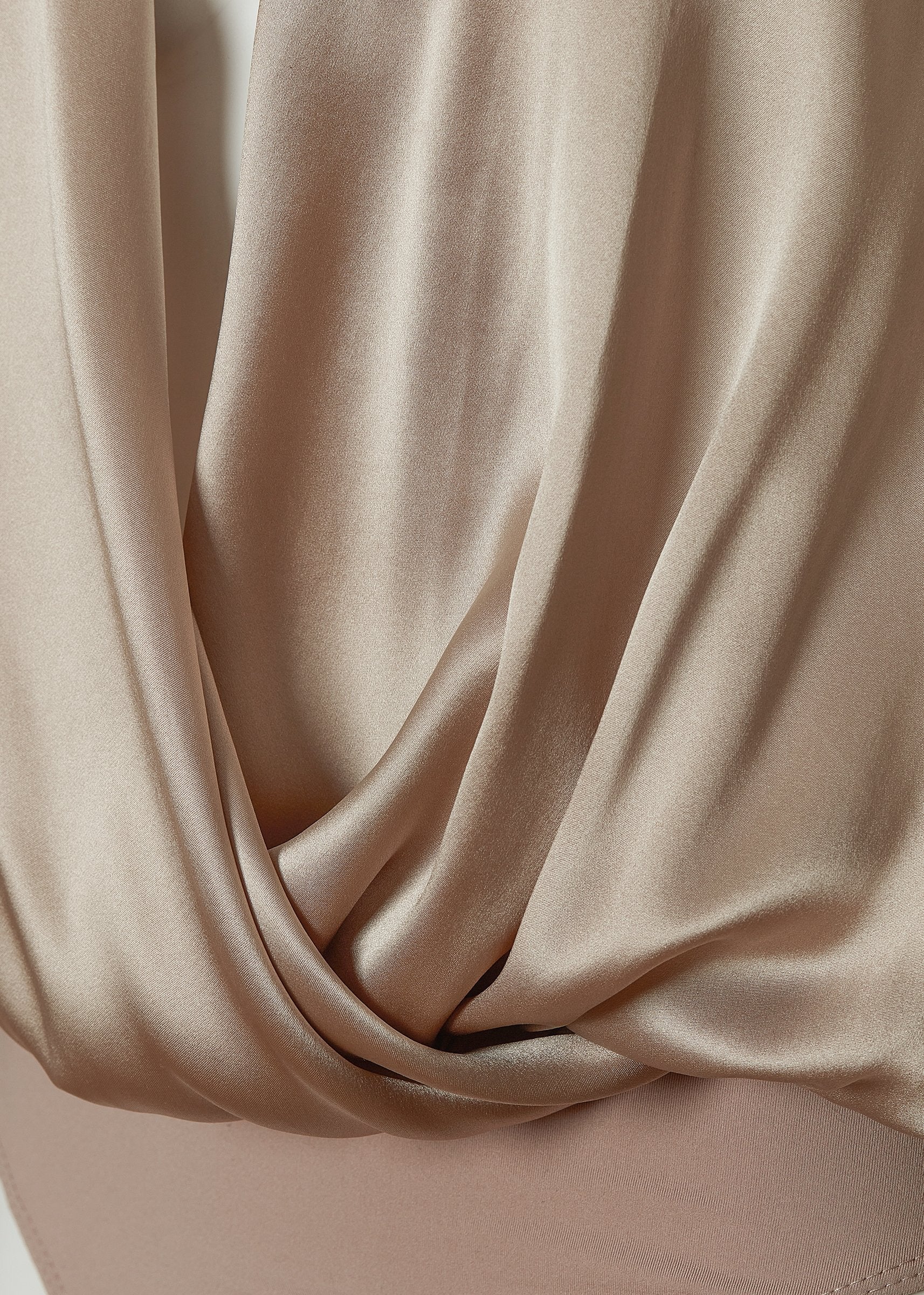 Silk Bodysuit (Champagne)