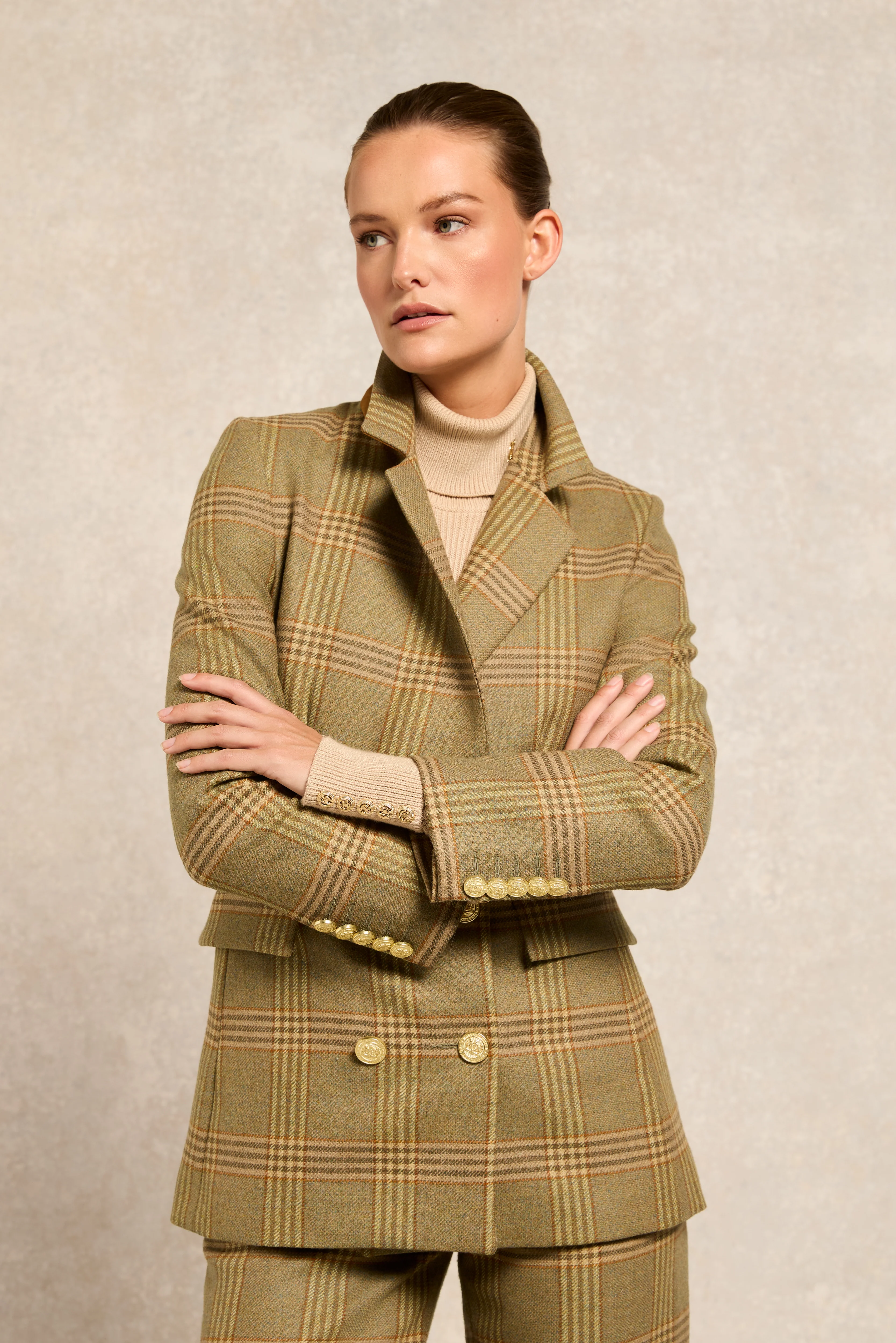 Double Breasted Blazer (Leveret)