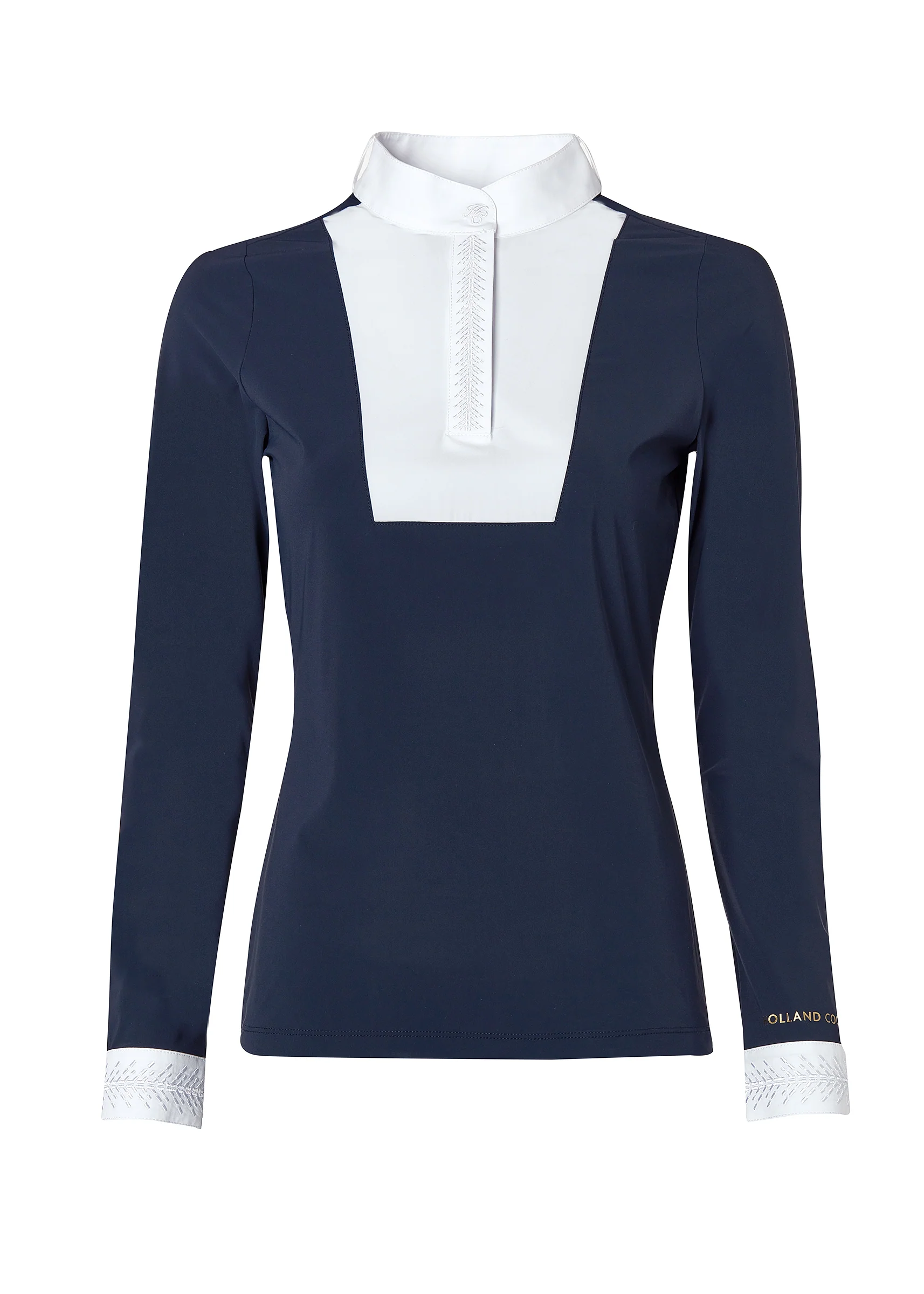 Gatcombe Long Sleeve Show Shirt (Ink Navy)
