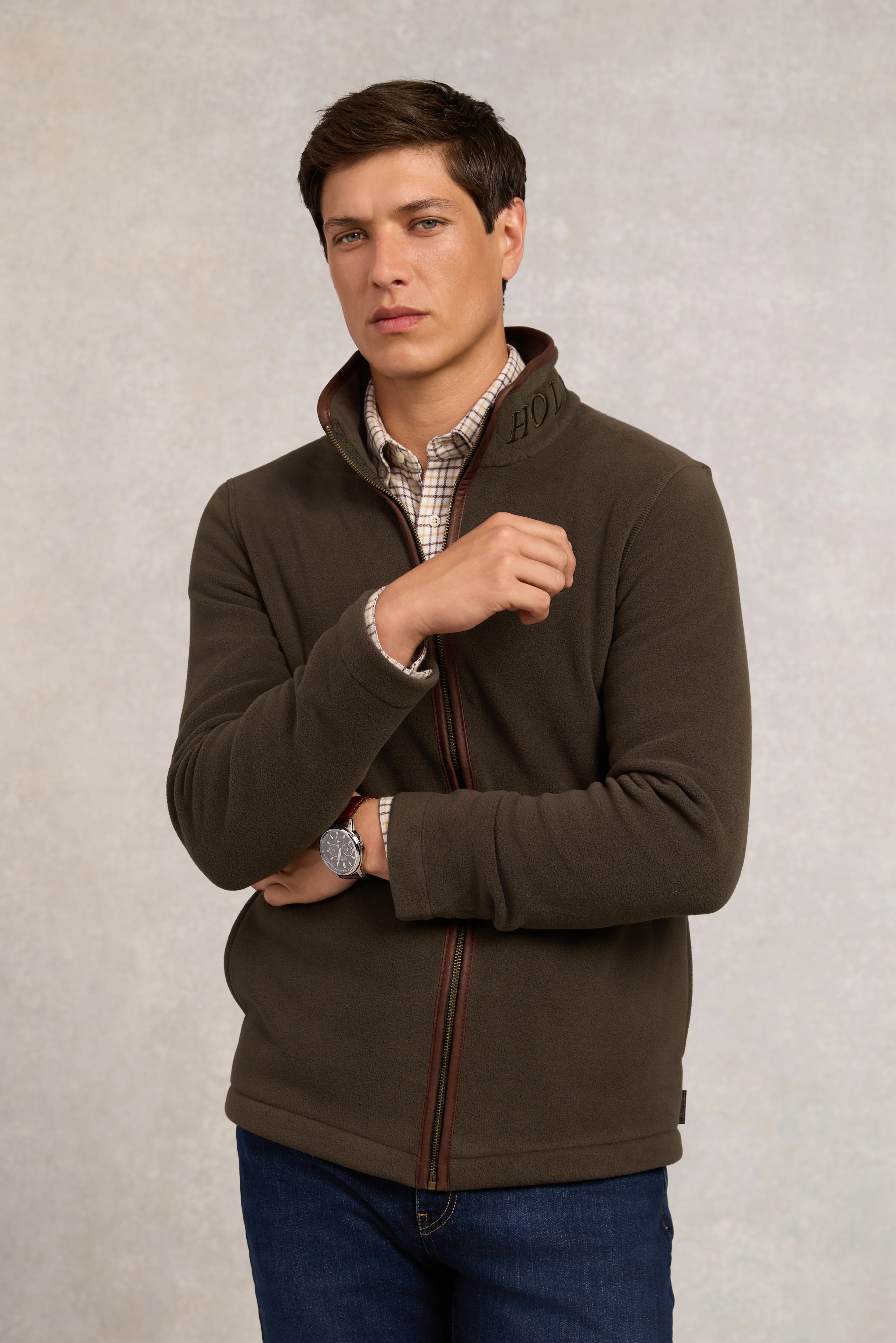 Country Fleece Jacket (Khaki)