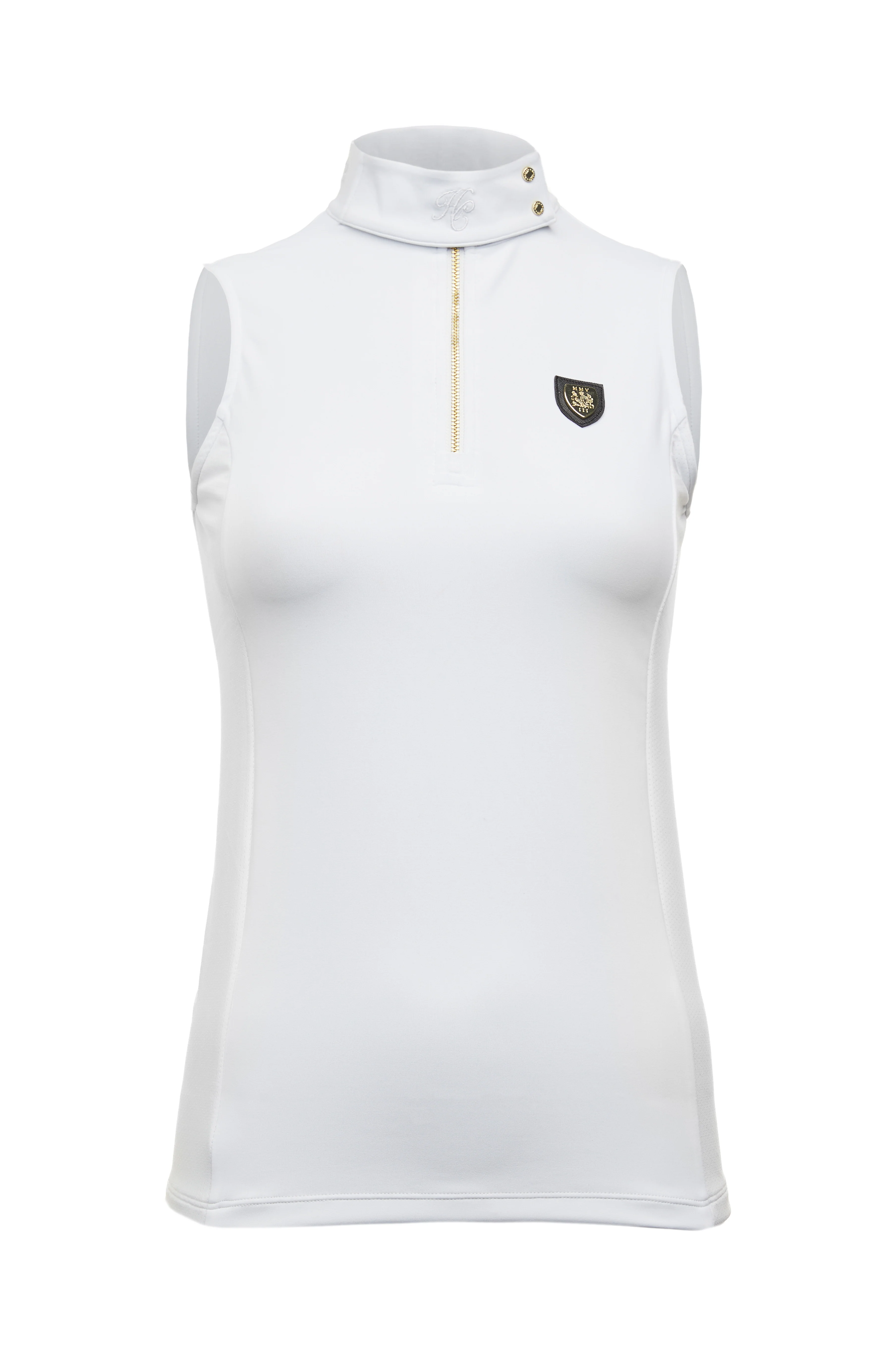 Elite Sleeveless Base Layer (White)