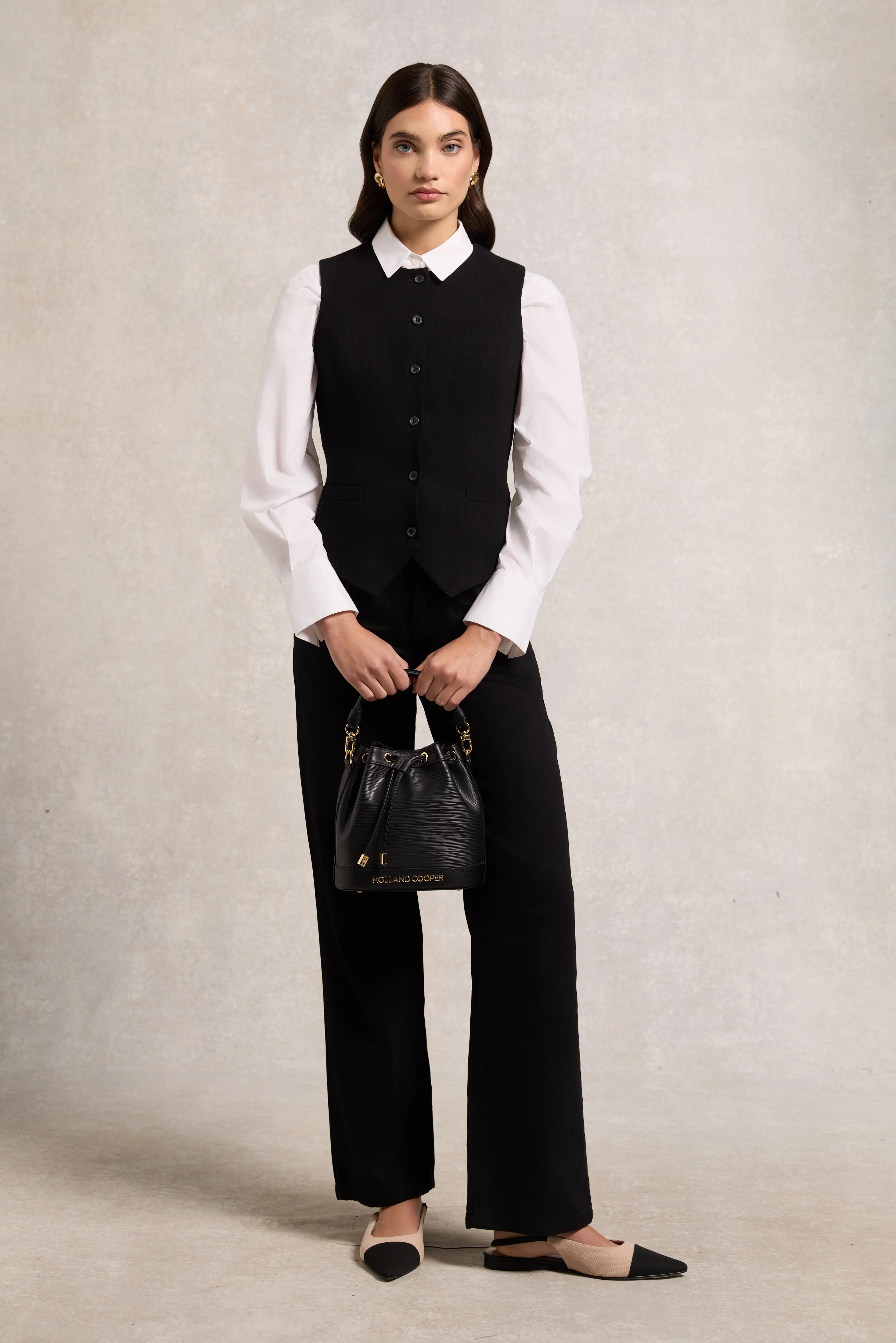Richmond Waistcoat (Black Linen)