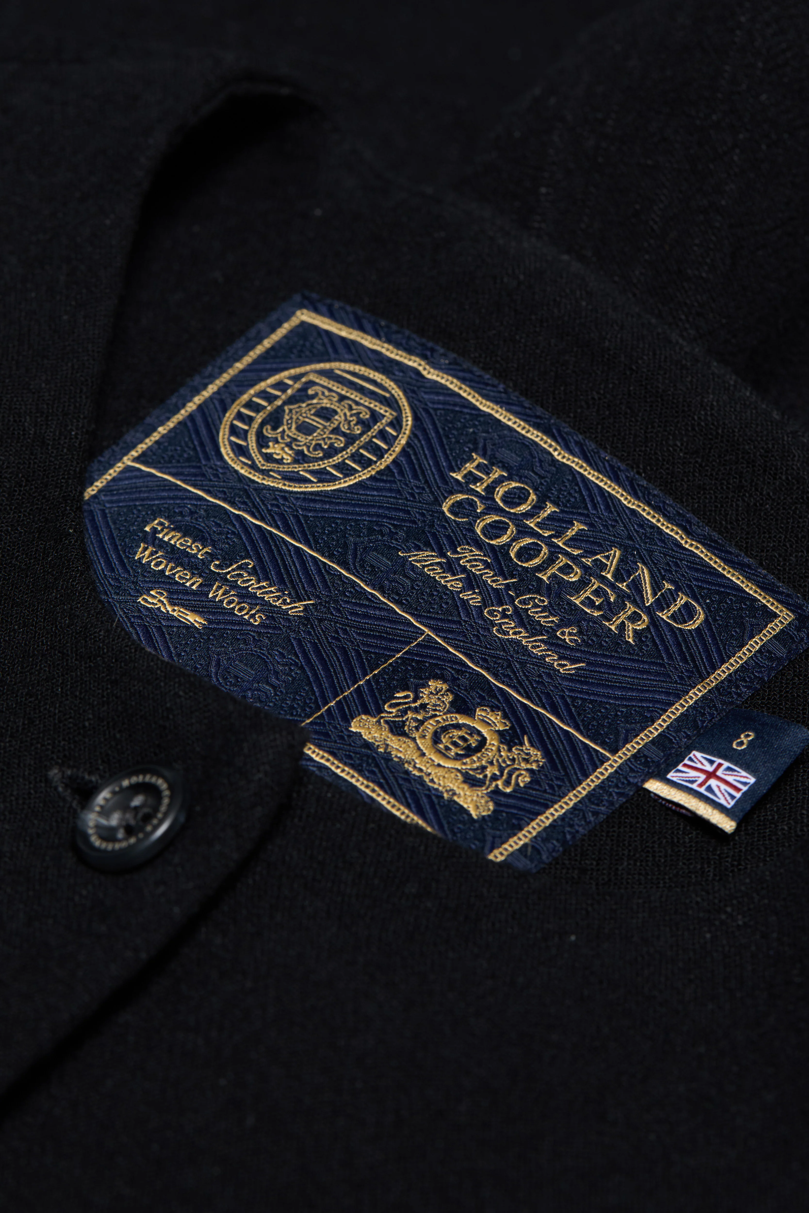 Richmond Waistcoat (Black Linen)