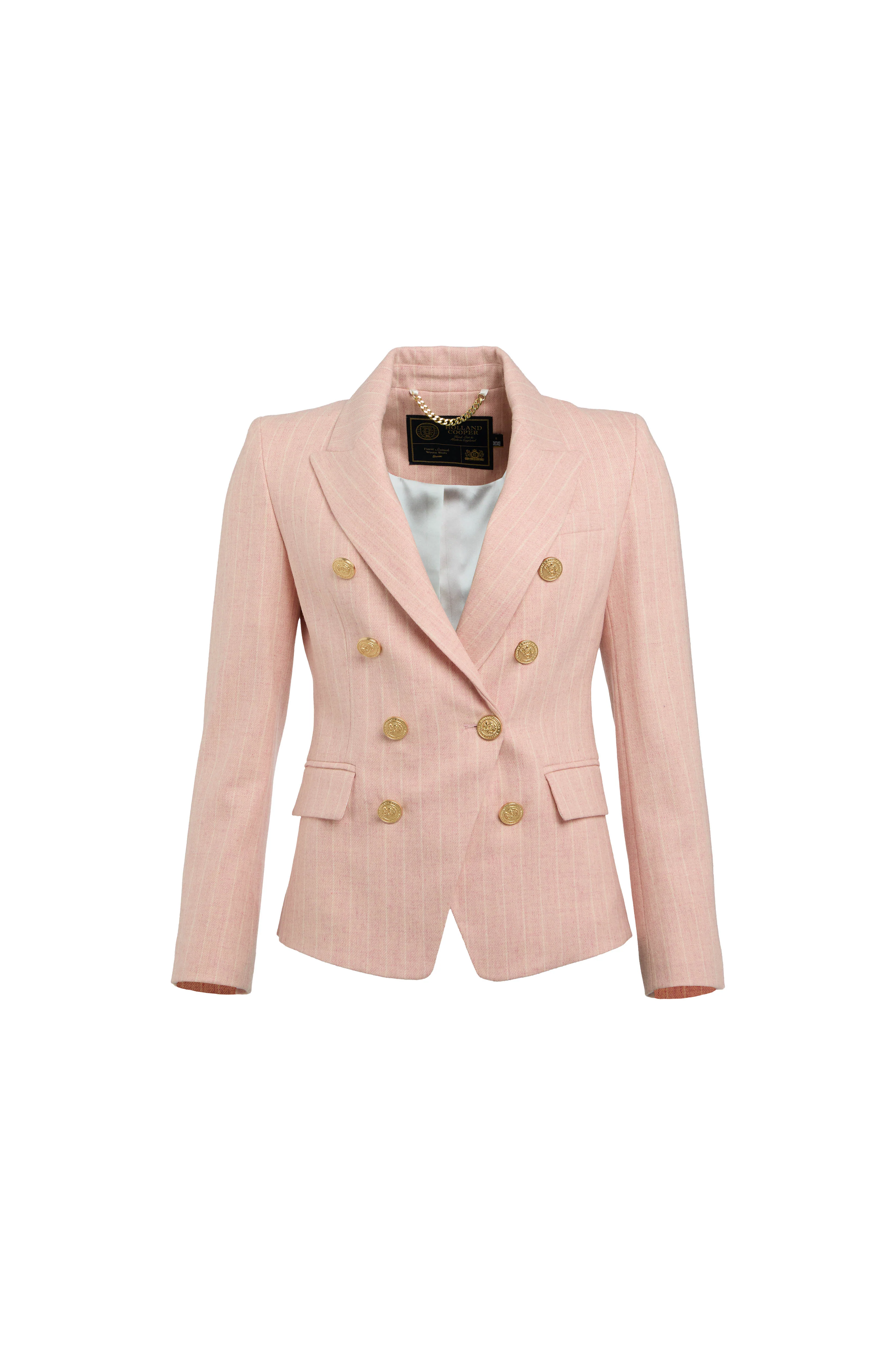 Knightsbridge Blazer (Pink Chalk Pinstripe)