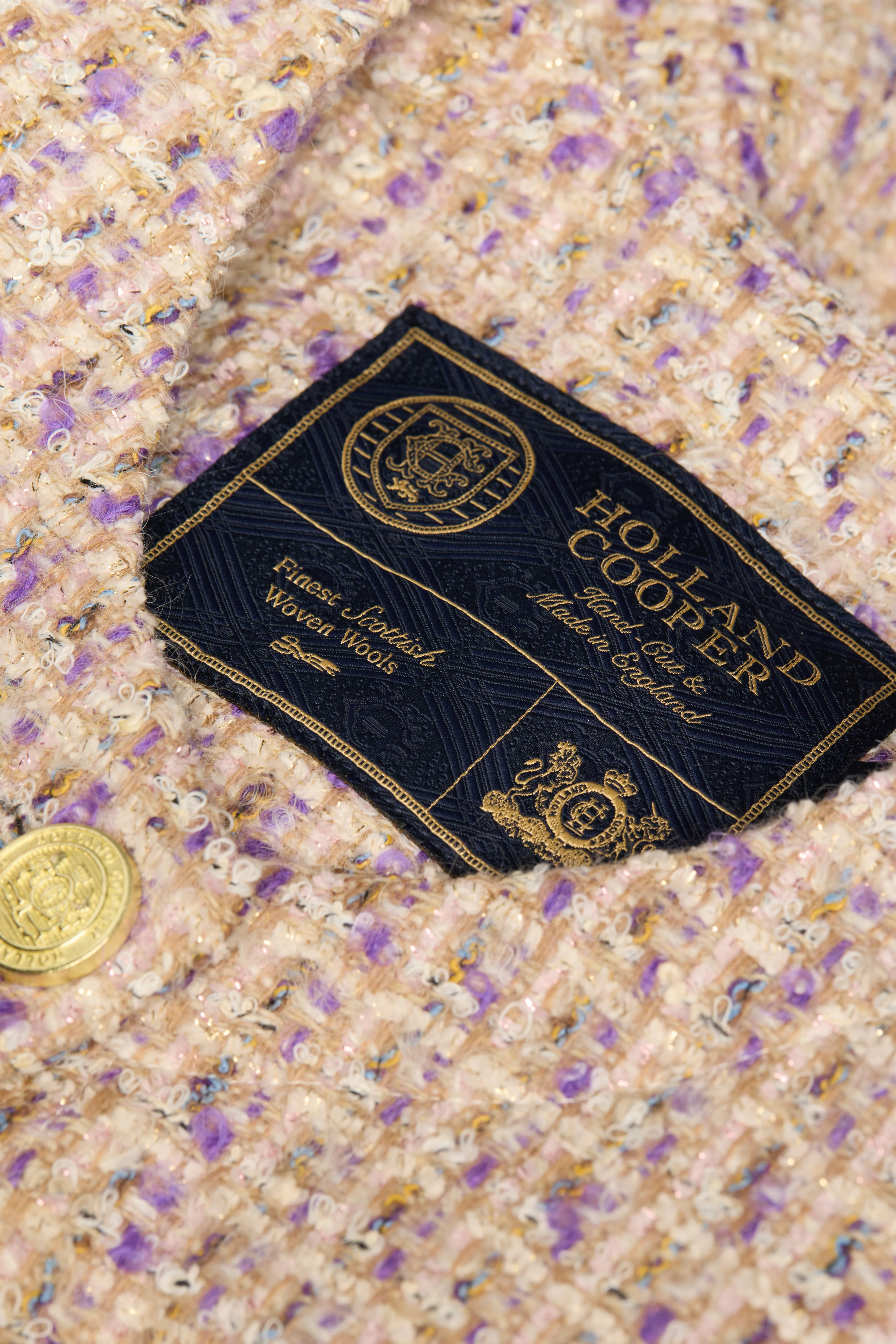 Chelsea Jacket (Lavender Boucle)