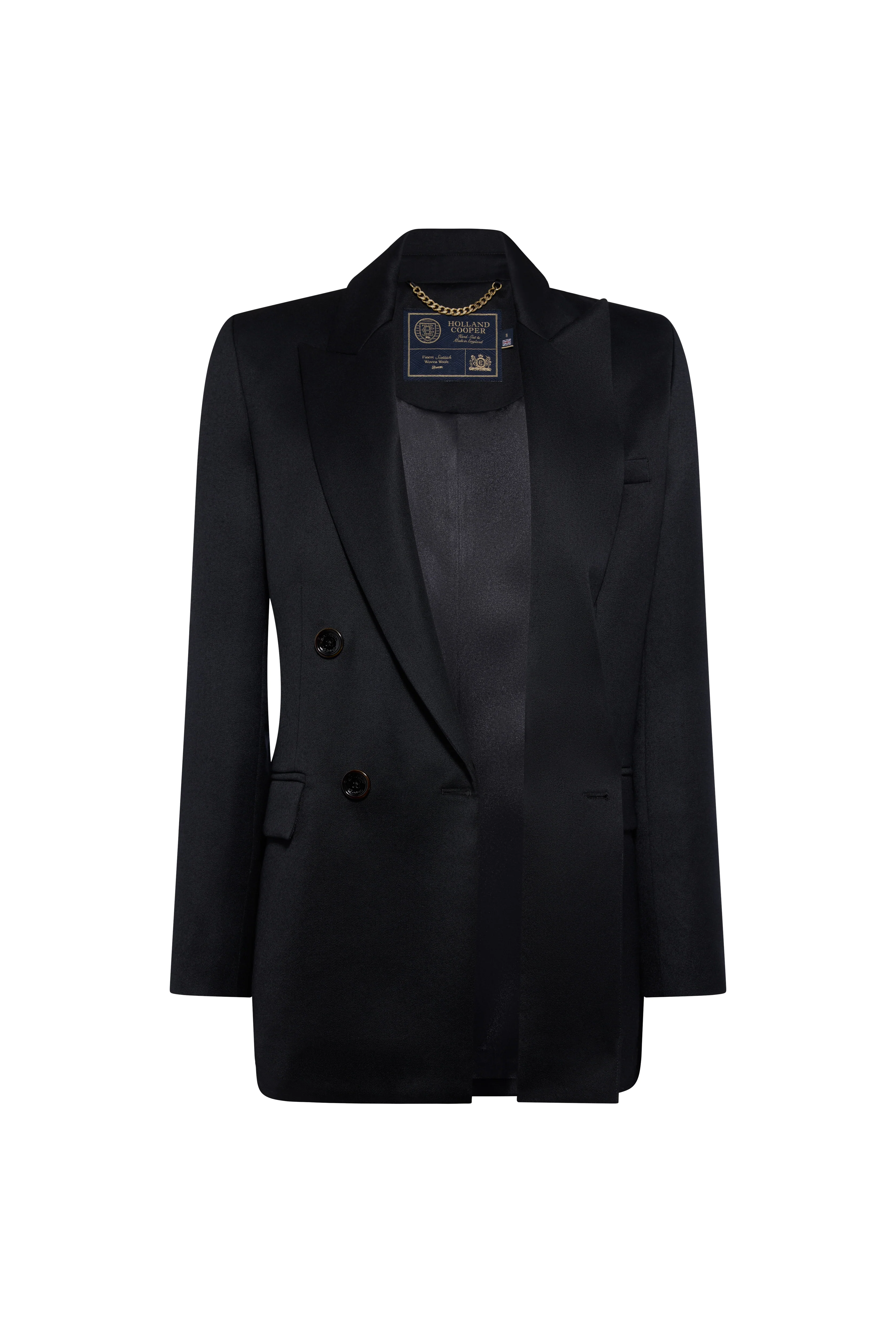 The Portman Blazer (Black Twill)