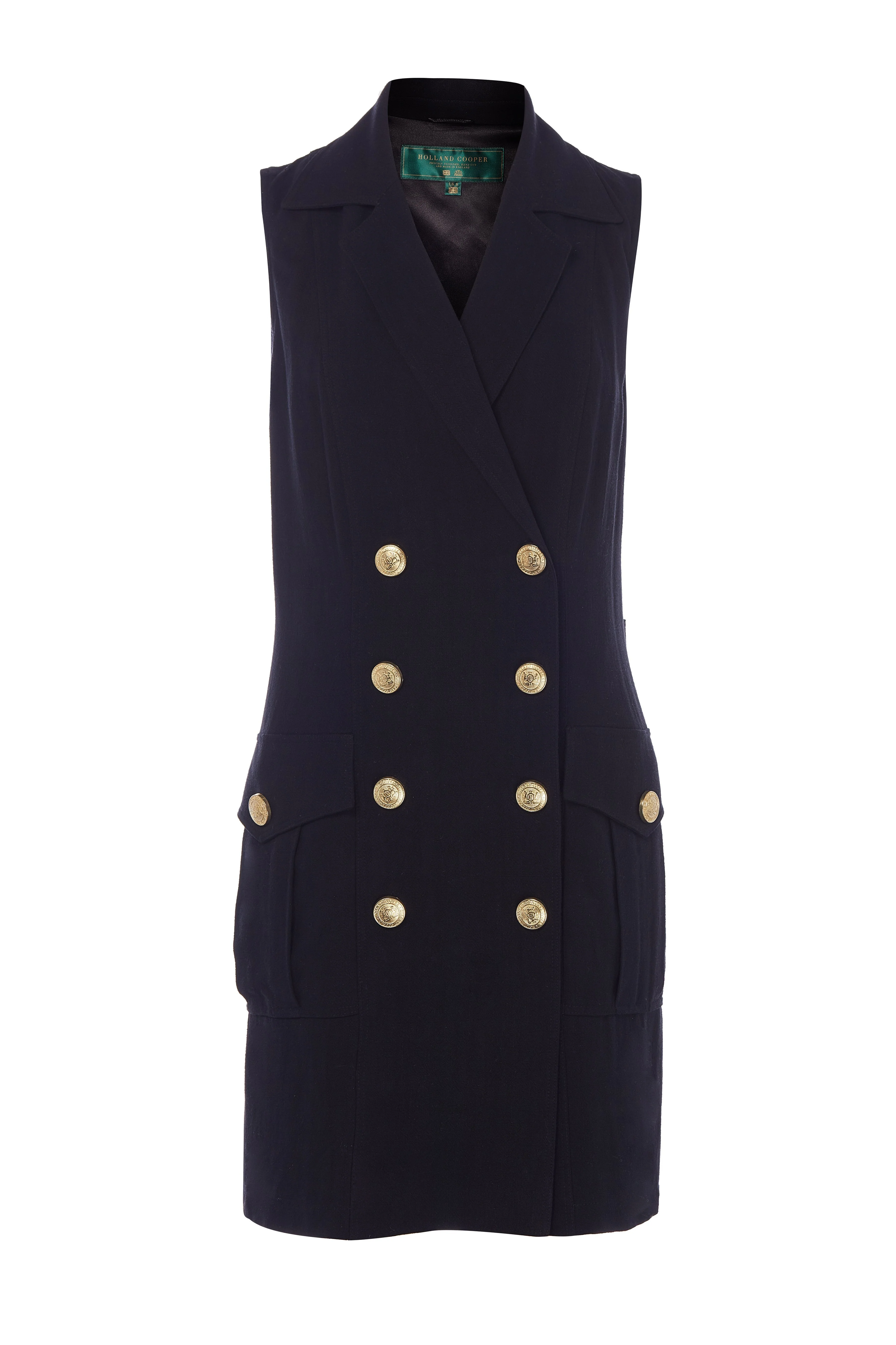 Chelsea Dress (Black Linen)