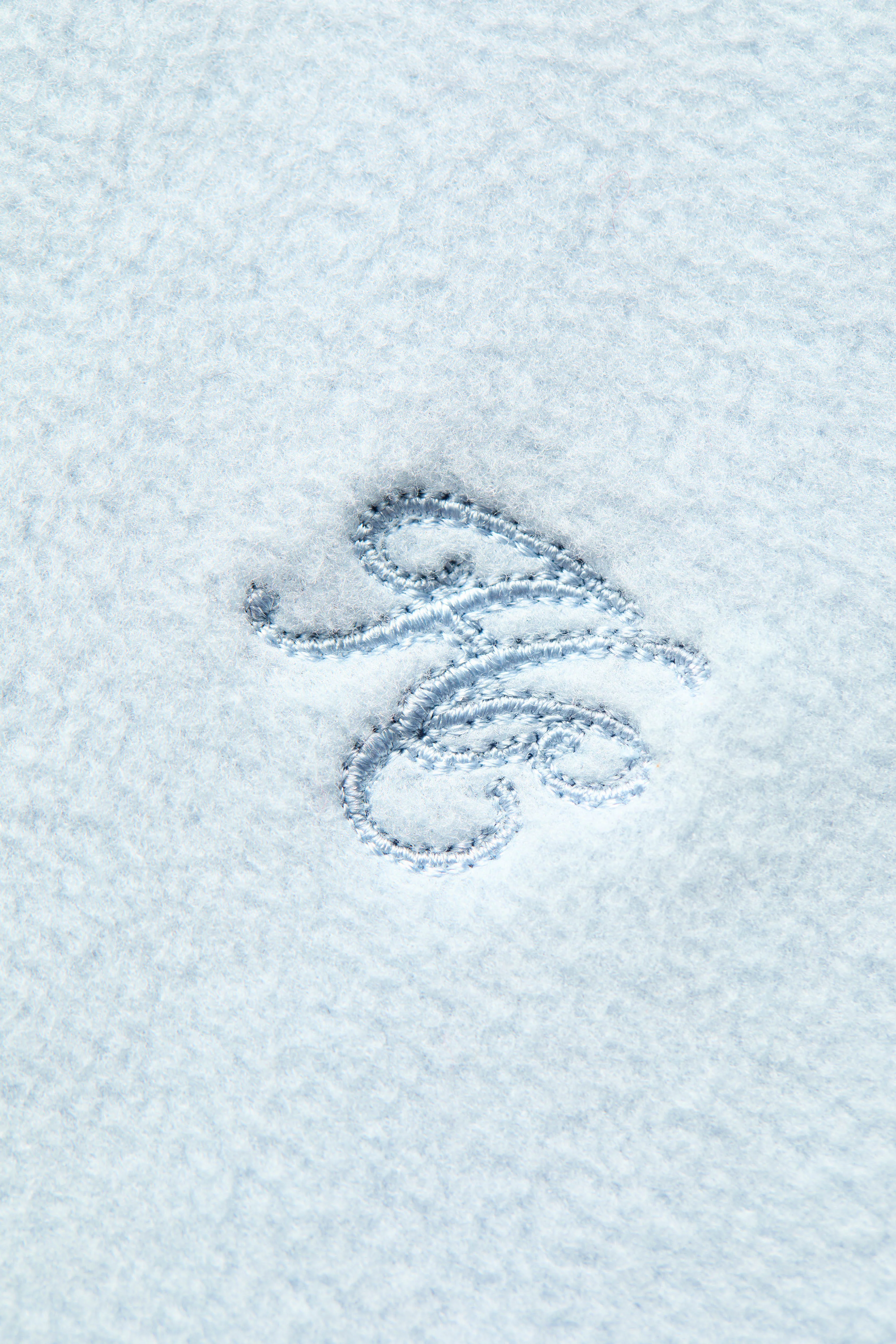 Country Fleece Quarter Zip (Pale Blue)