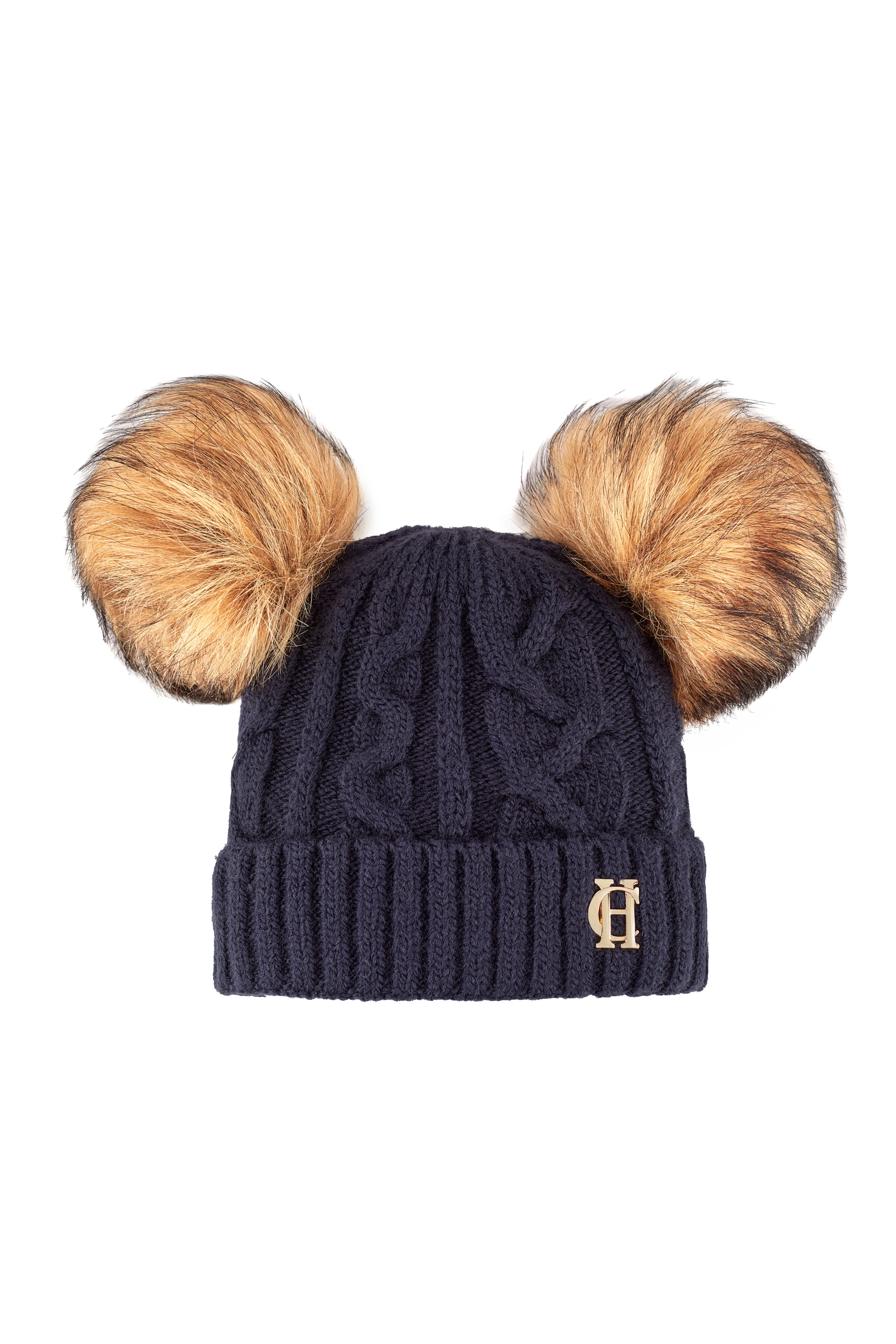 Baby Cable Hat (Ink Navy)