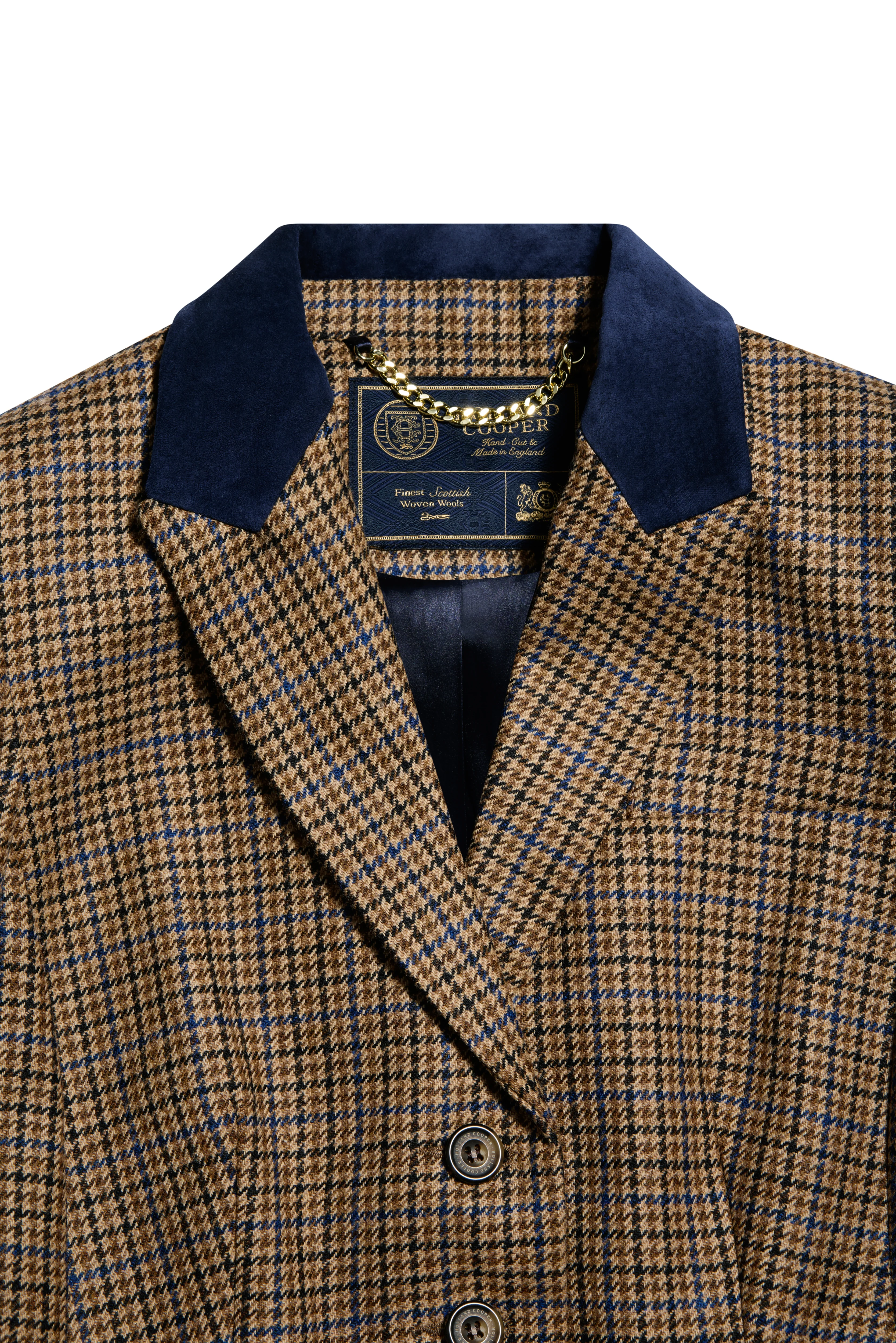 Hacking Jacket (Abbot Check Tweed)