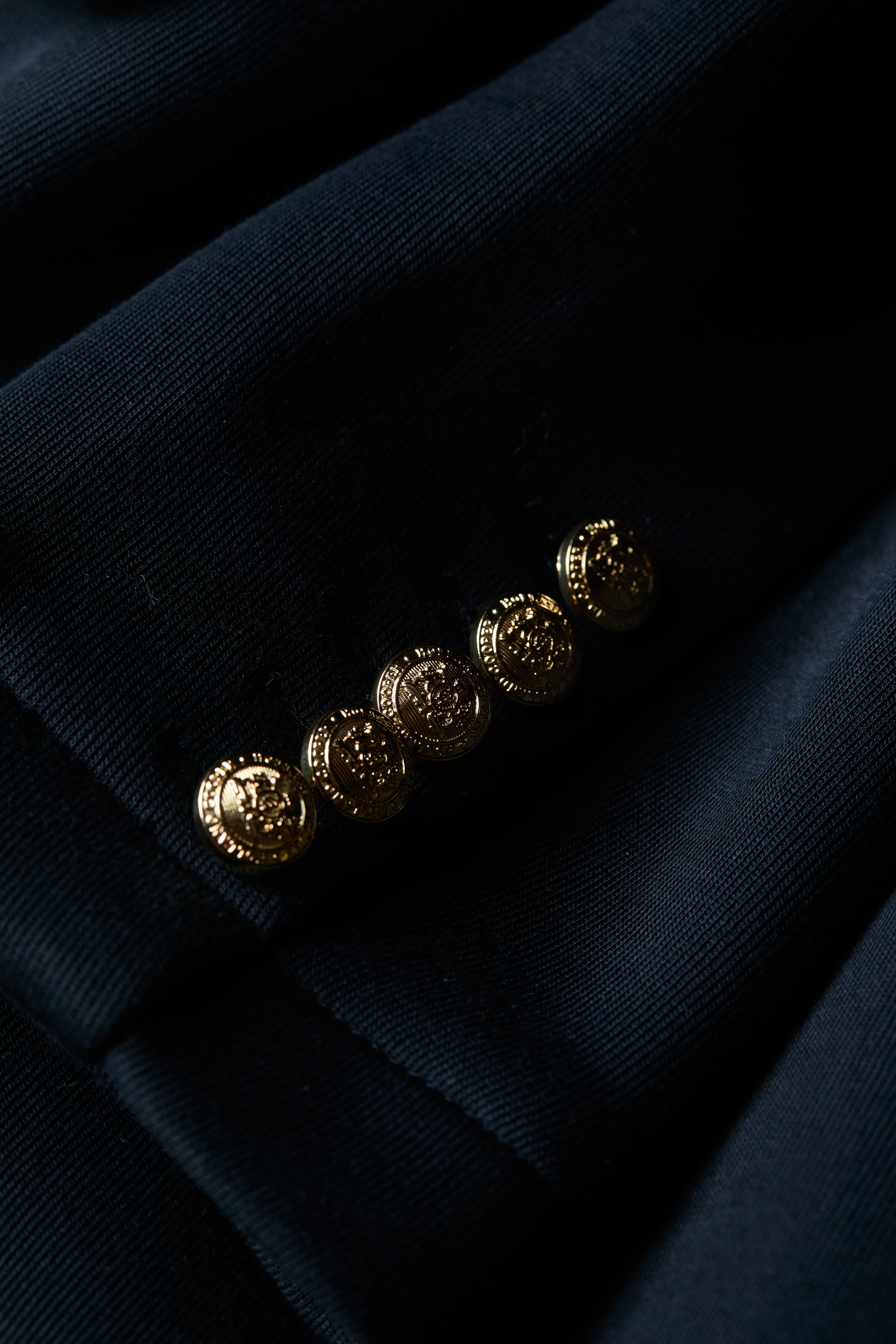 Henley Double Breasted Blazer (Ink Navy)