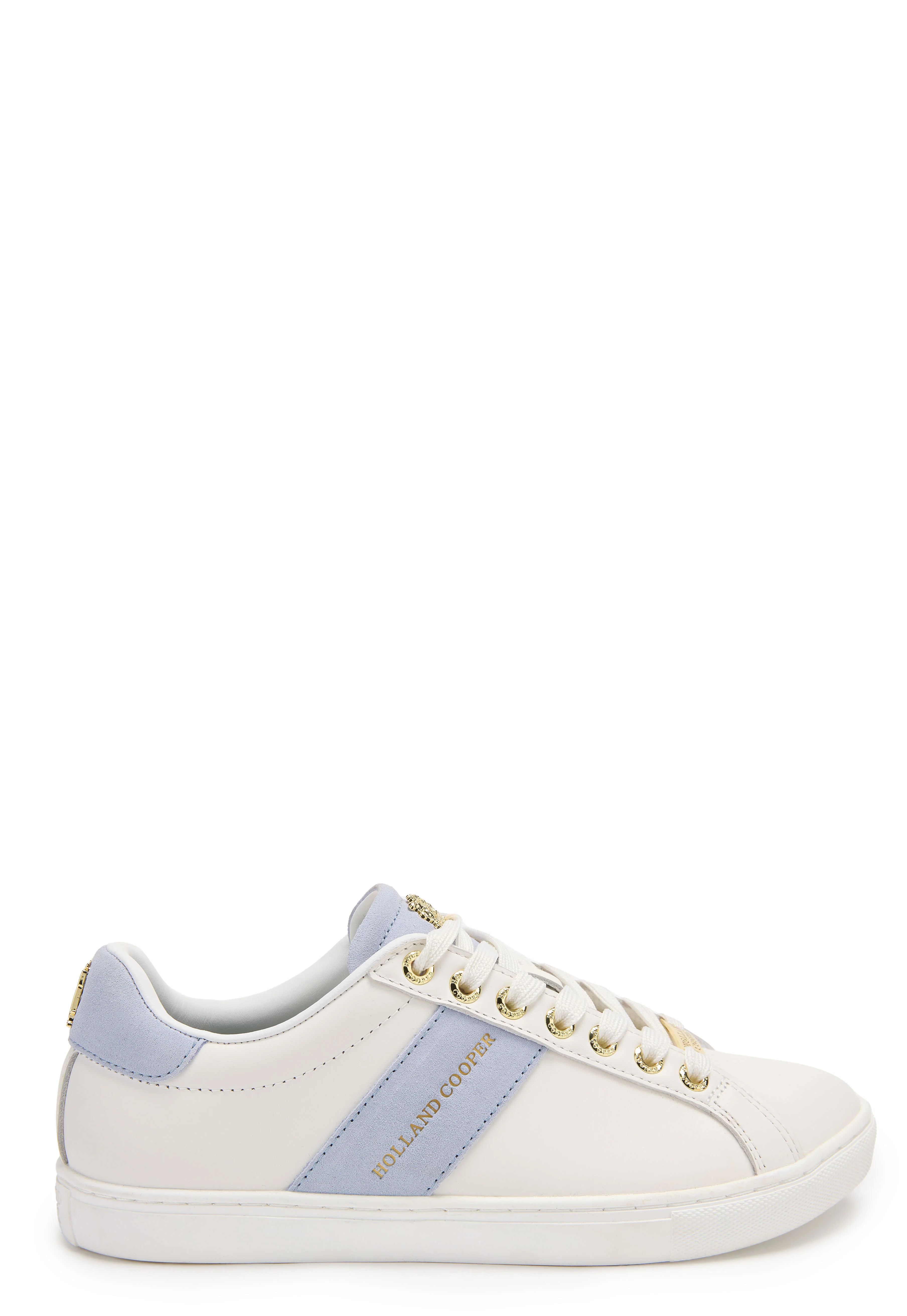 Knightsbridge Court Trainer (White Smokey Blue)