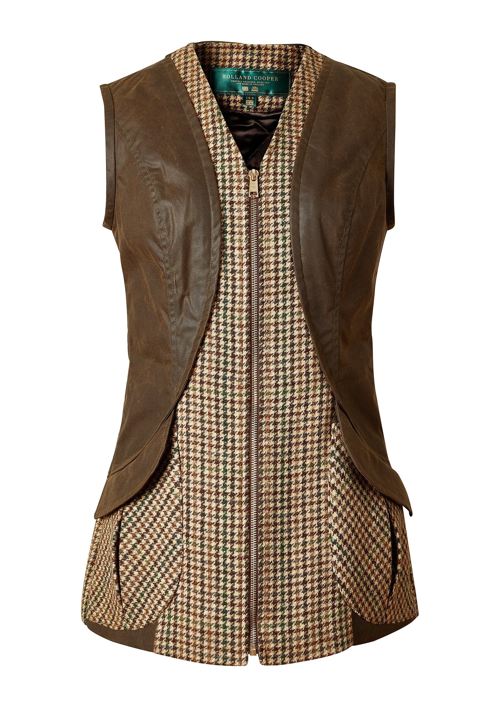 Field Vest (Hailes Green Tweed)