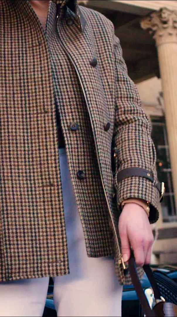 Balmoral Field Coat (Hailes Green Tweed)