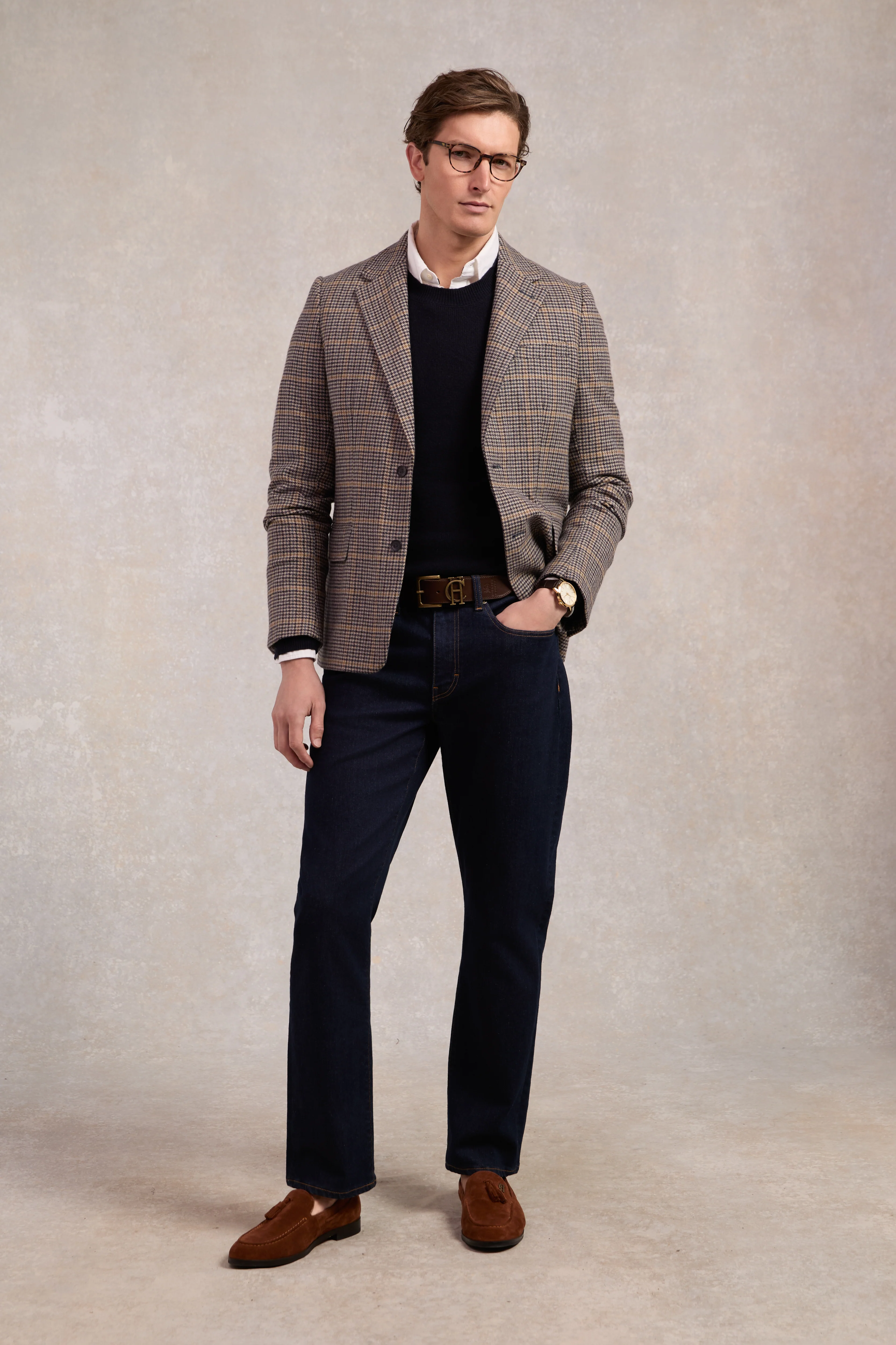 Classic Straight Jean (Dark Indigo)