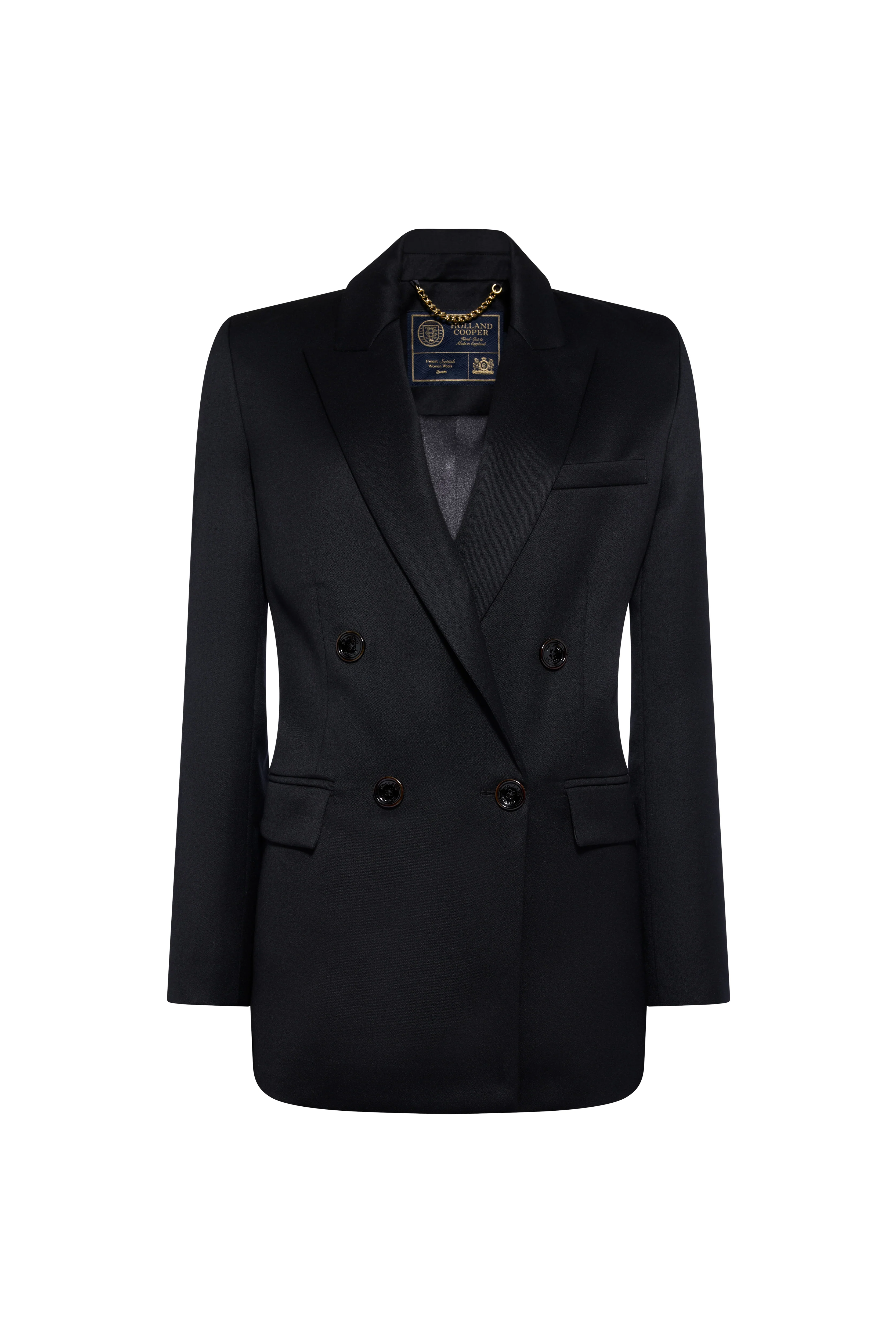 The Portman Blazer (Black Twill)