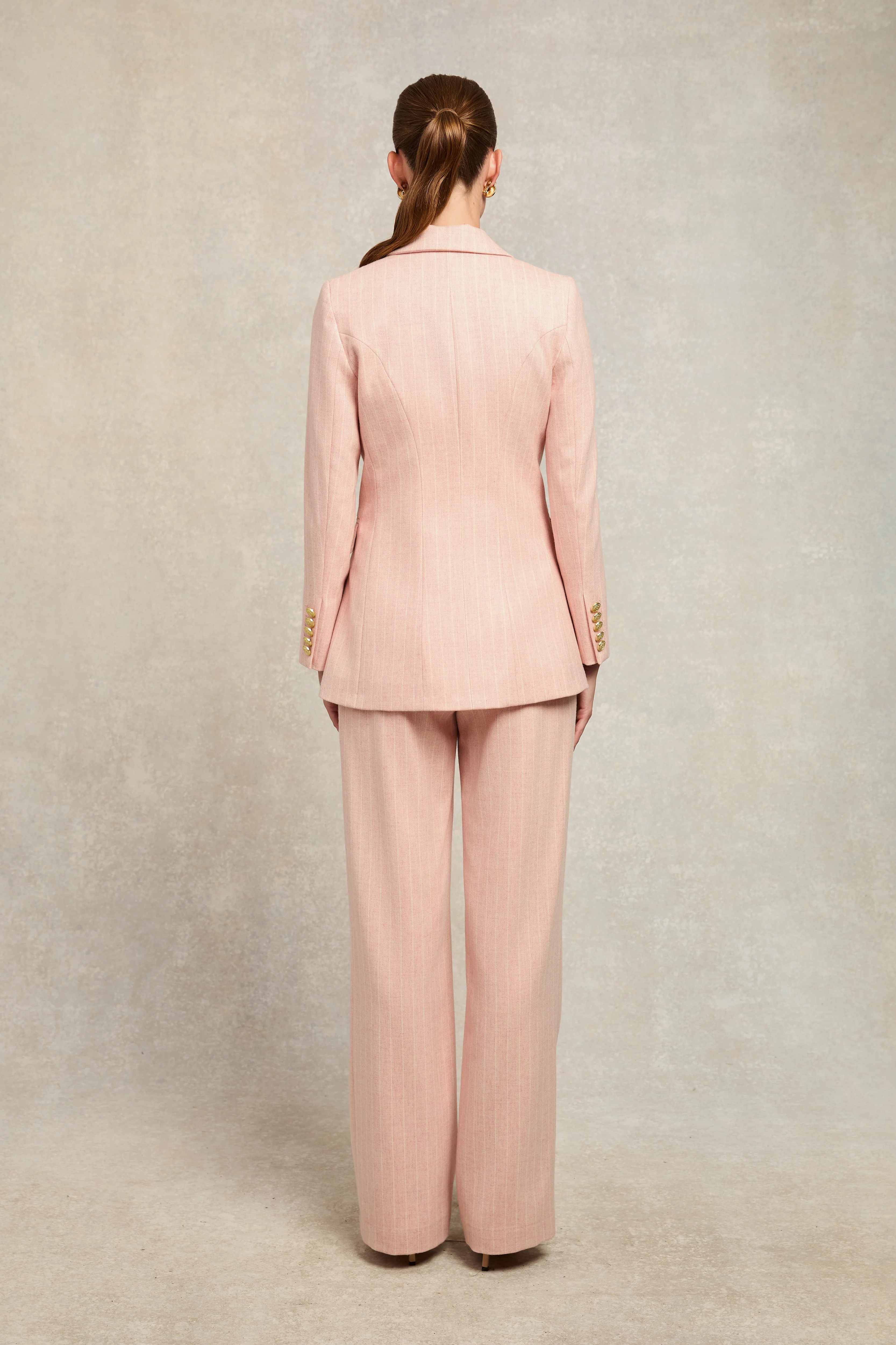 Knightsbridge Blazer (Pink Chalk Pinstripe)