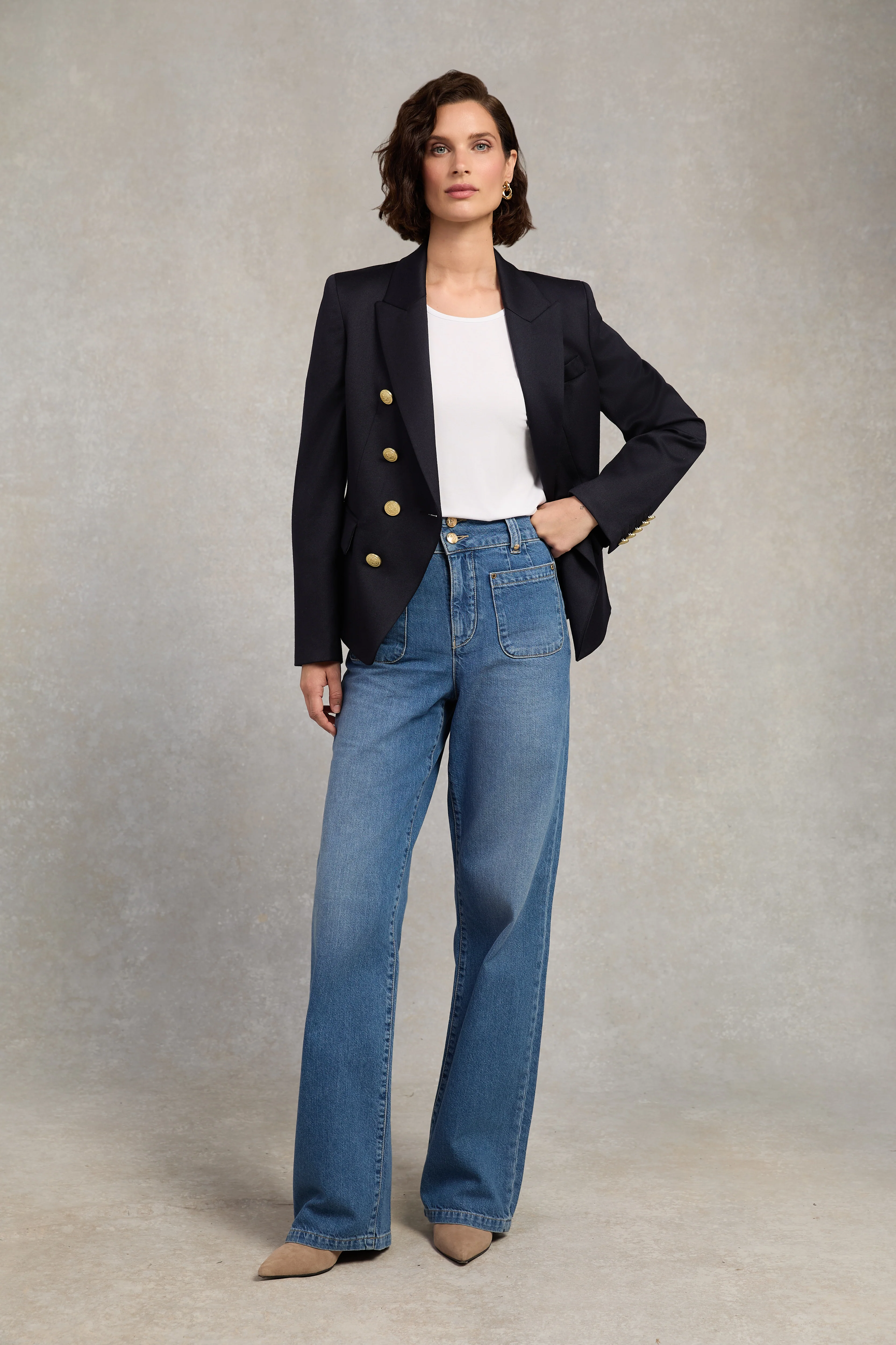 Knightsbridge Blazer (Navy Barathea)