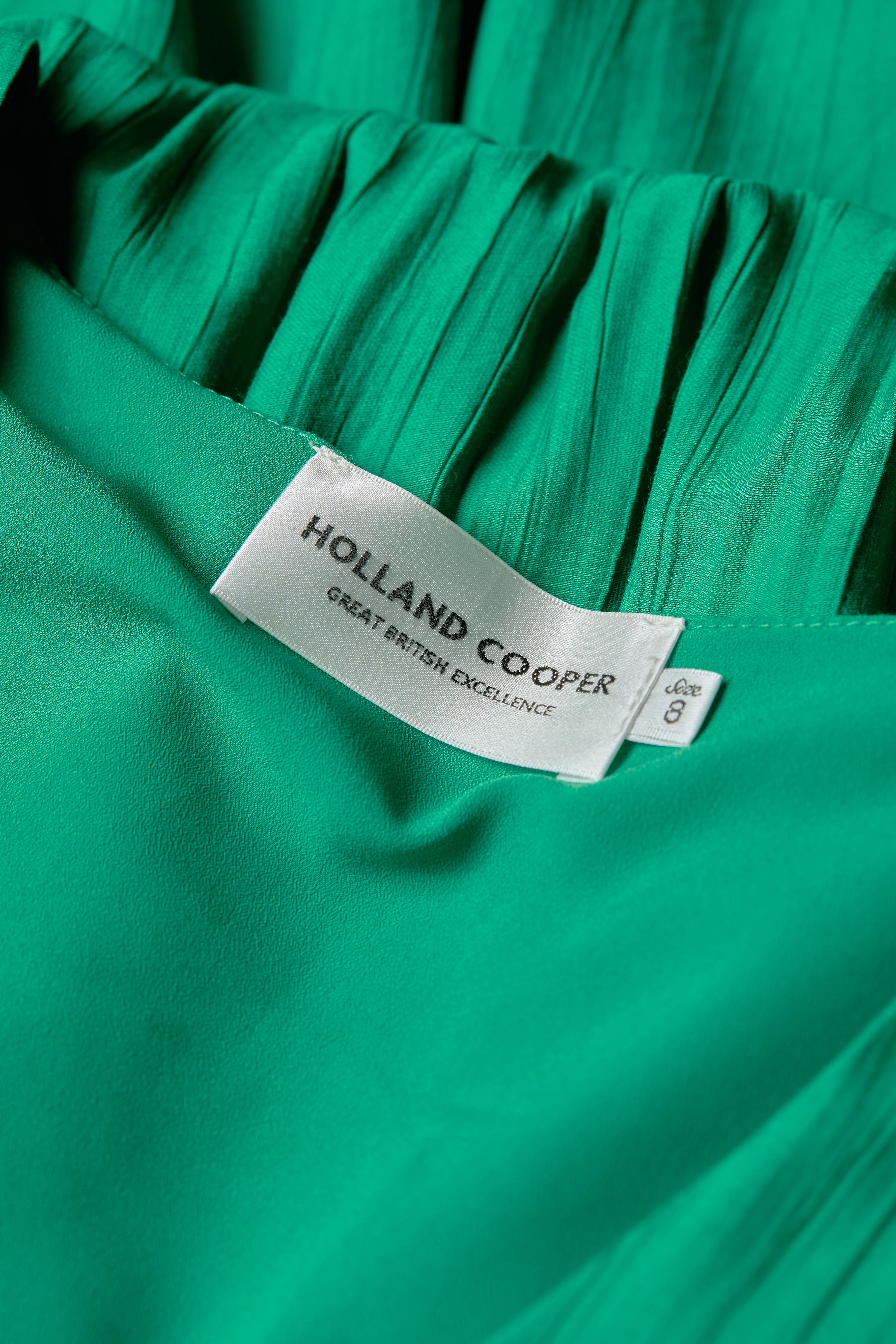 Phoebe V-Neck Mini Dress (Jewel Green)