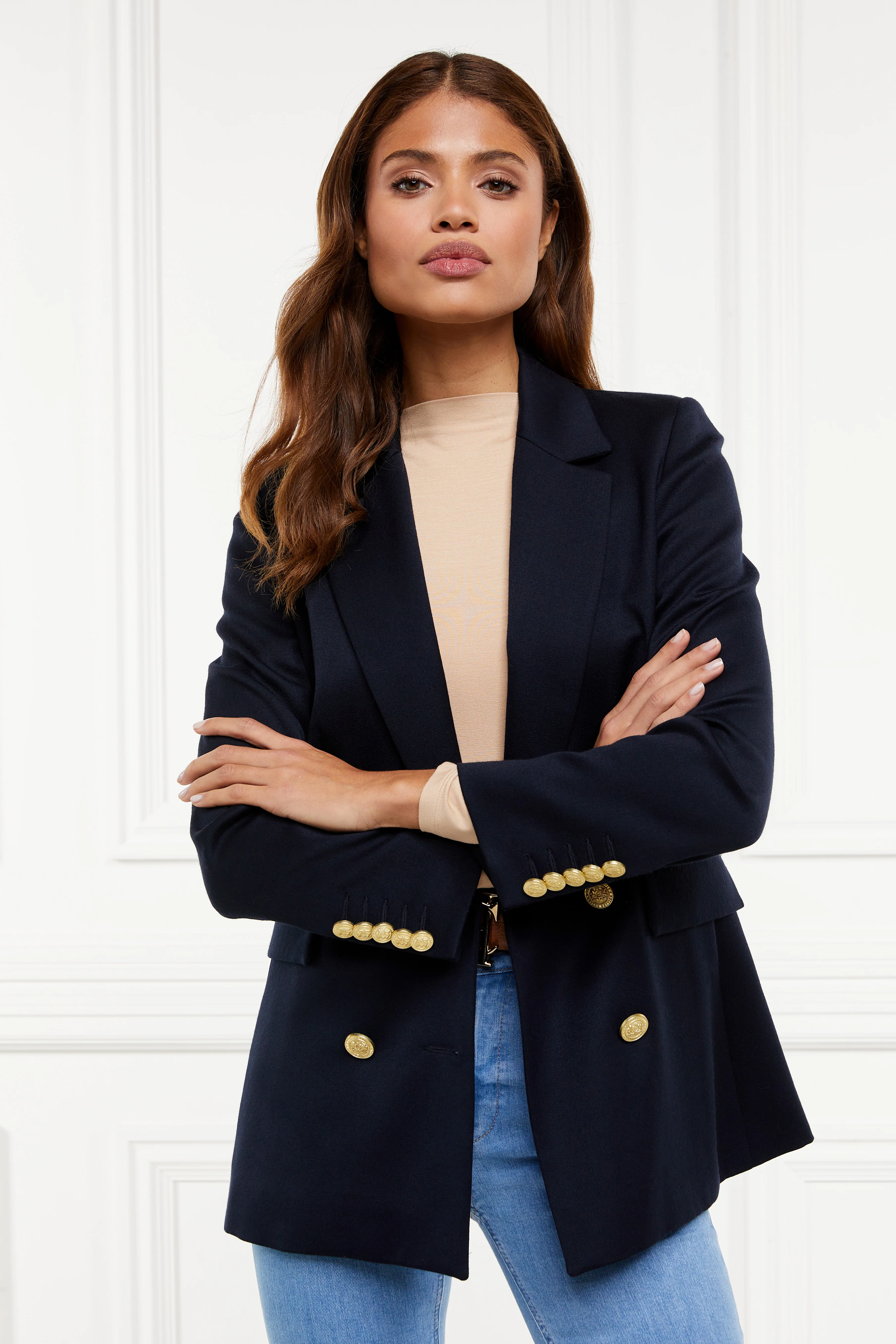 Harper Long Sleeve Bodysuit (Light Camel)