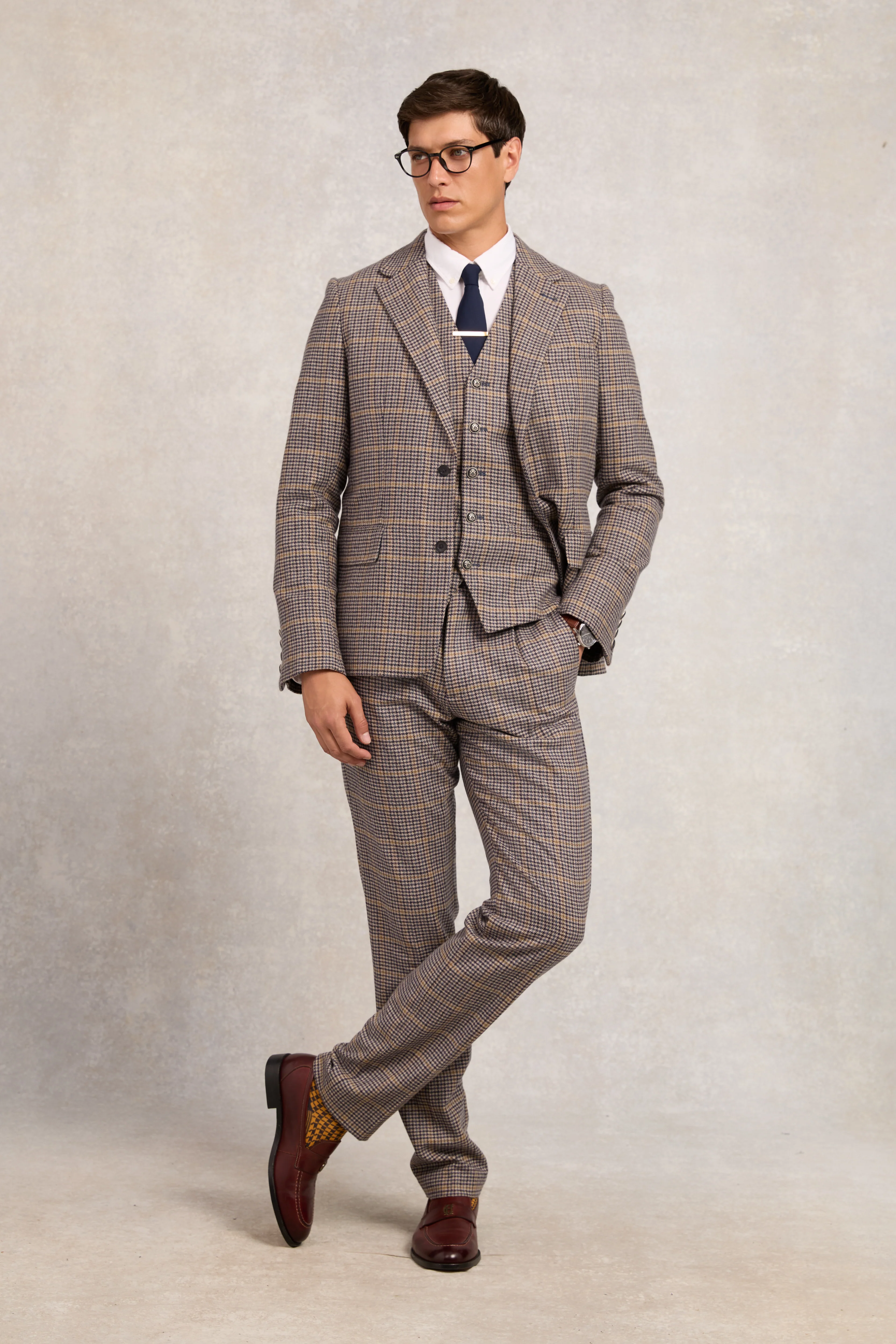 St James Waistcoat (Prince of Wales Navy)