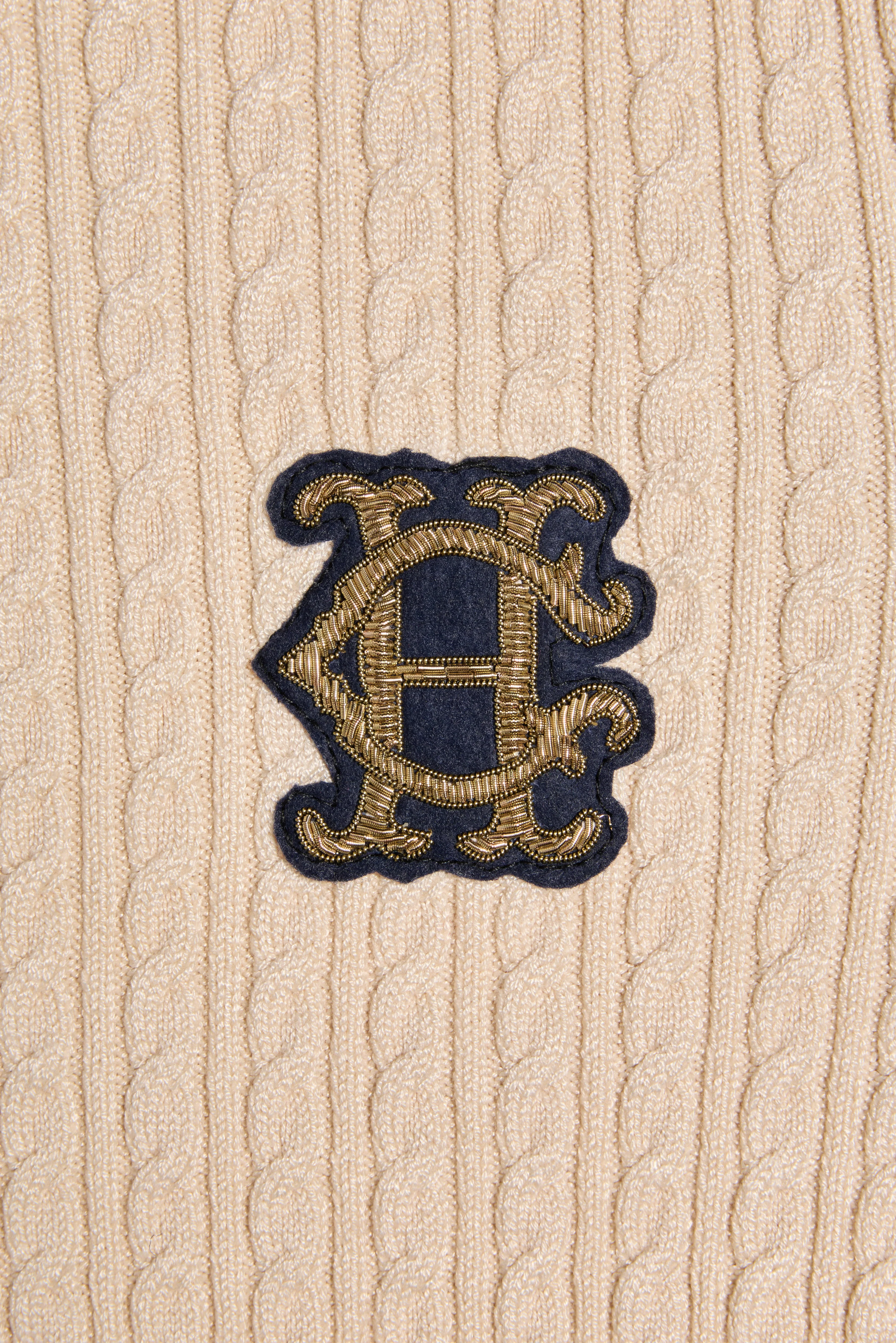 Princeton Crew Neck Knit (Almond)