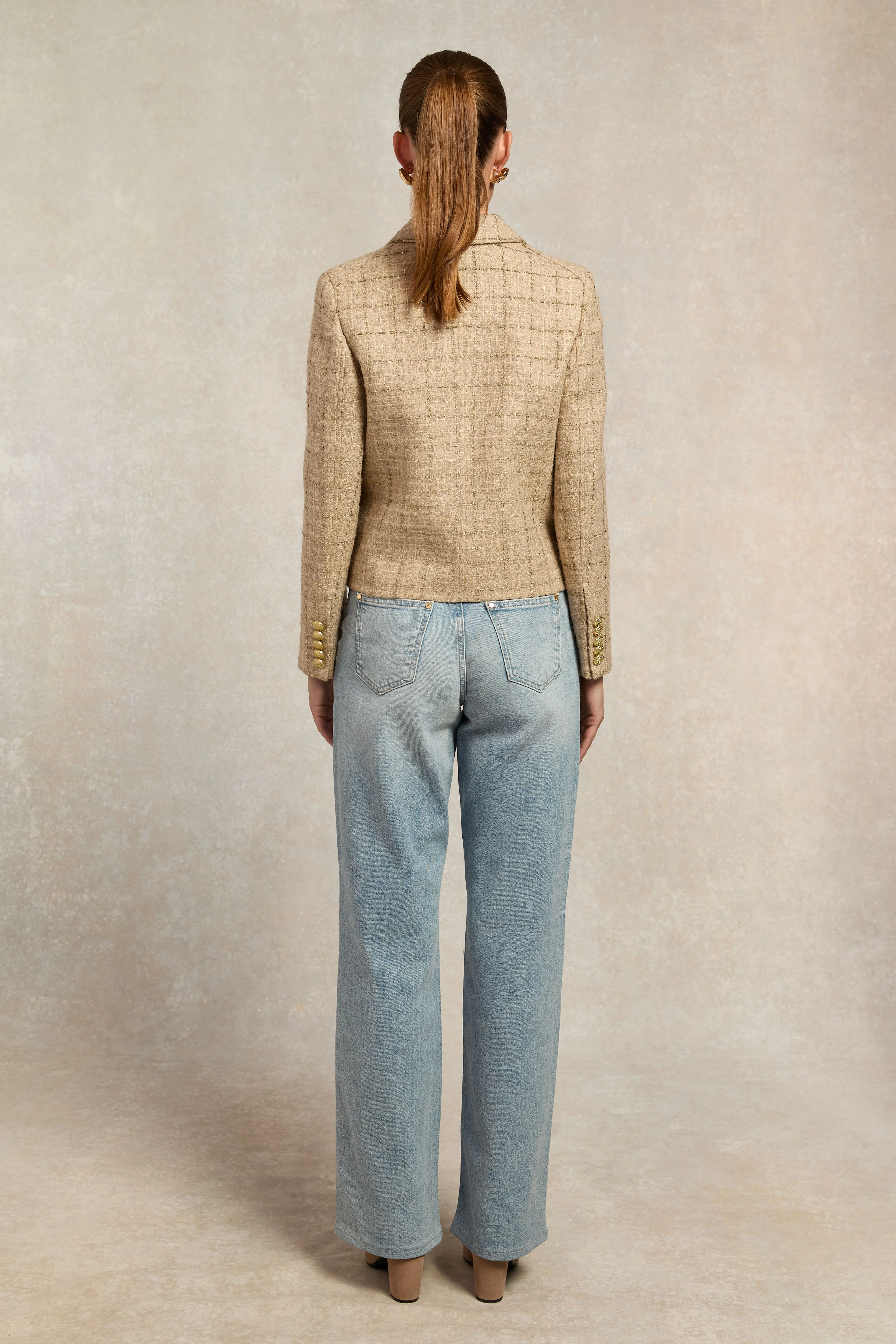 Richmond Jacket (Camel Sparkle Tweed)