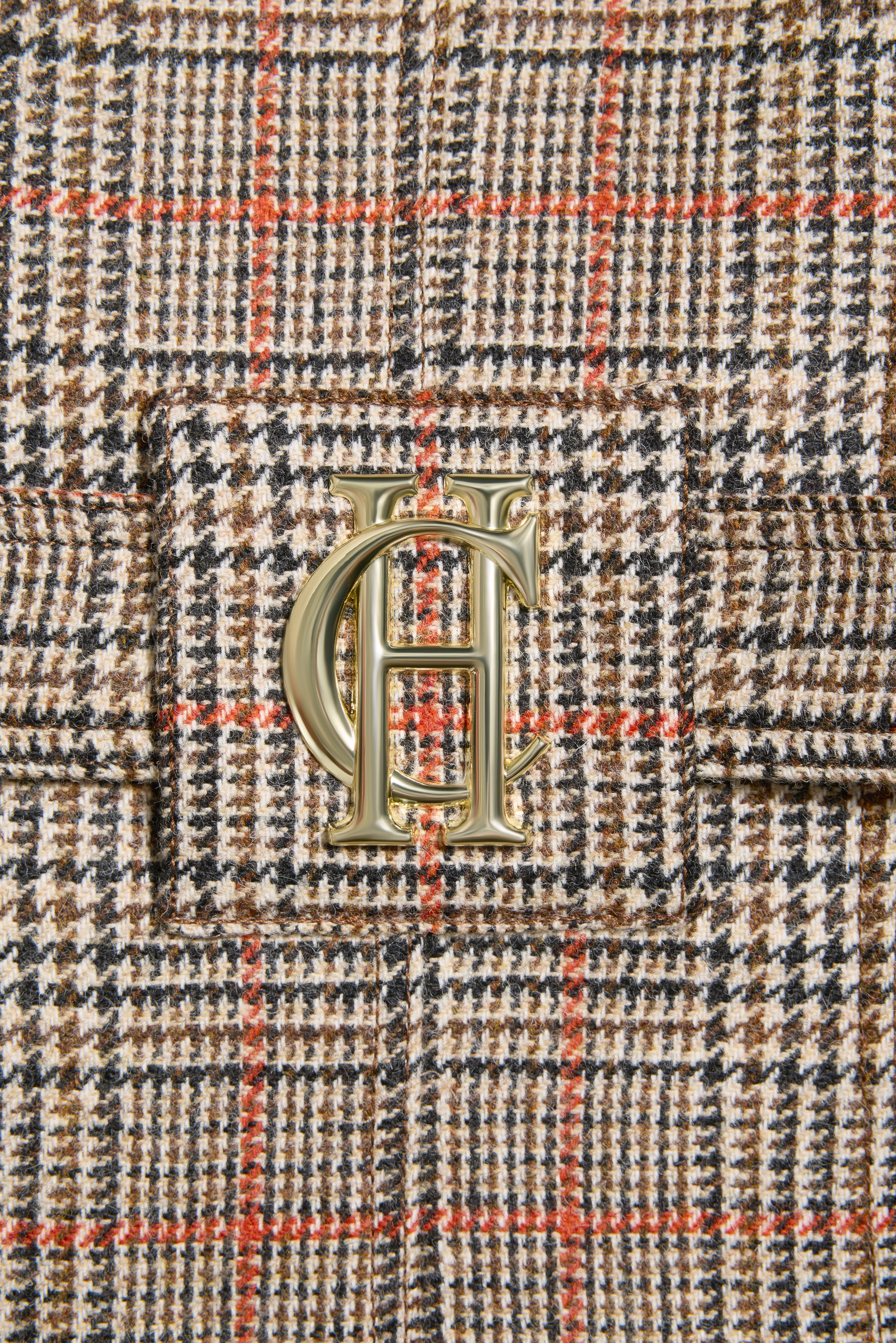 Marlborough Trench Coat (Orange Windsor)