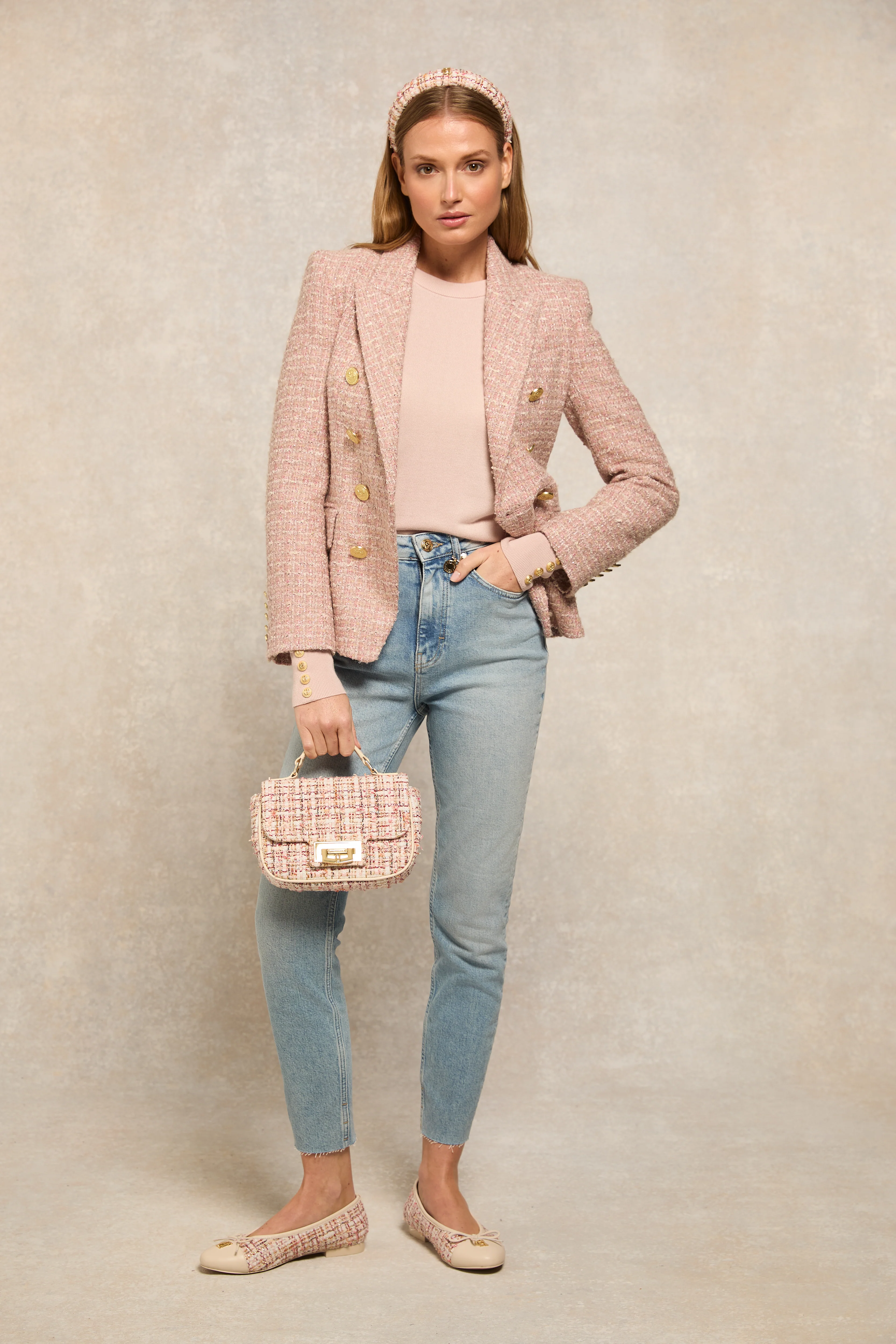 Knightsbridge Blazer (Dusky Rose)