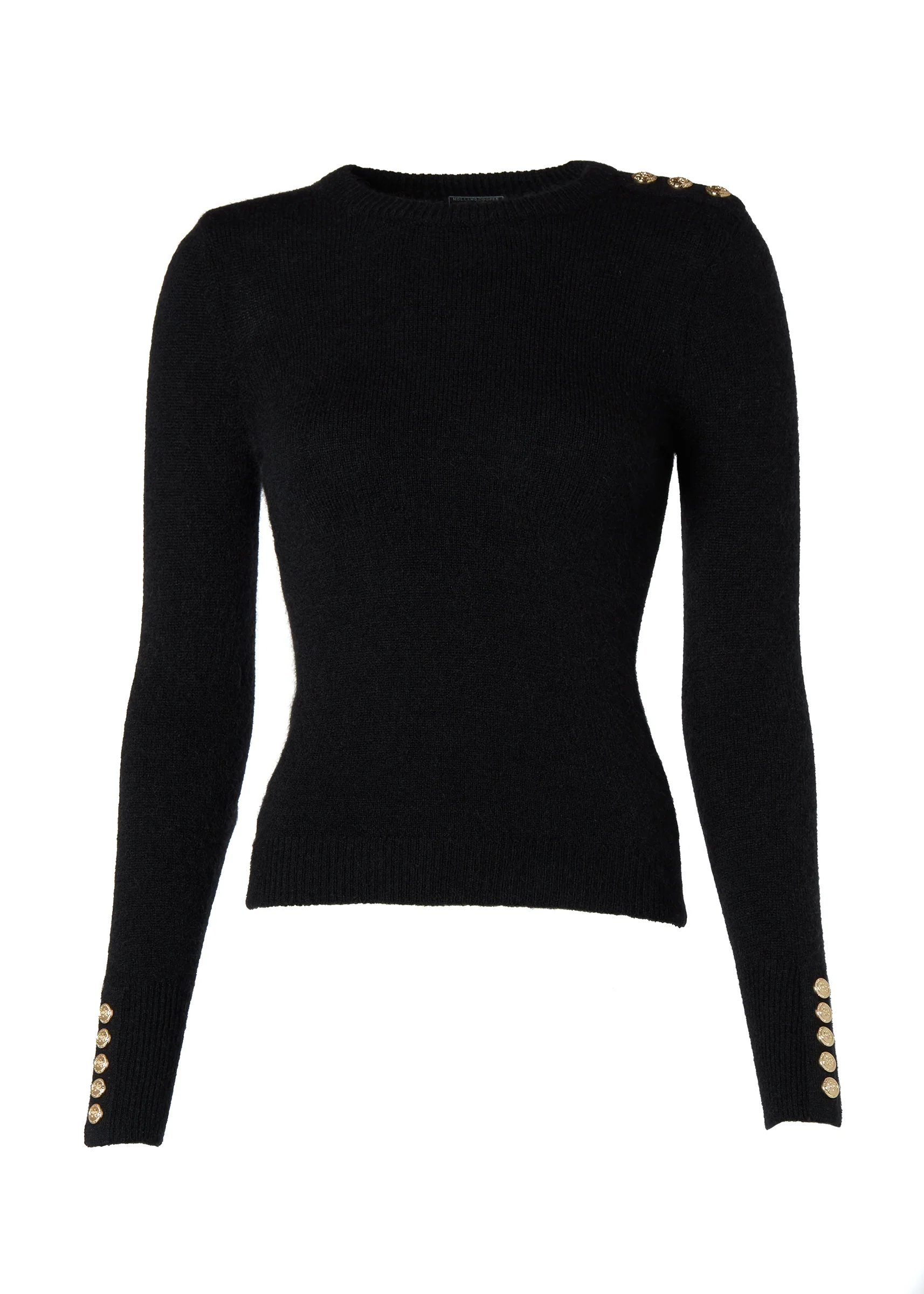 Amy Crew Neck Knit (Black)