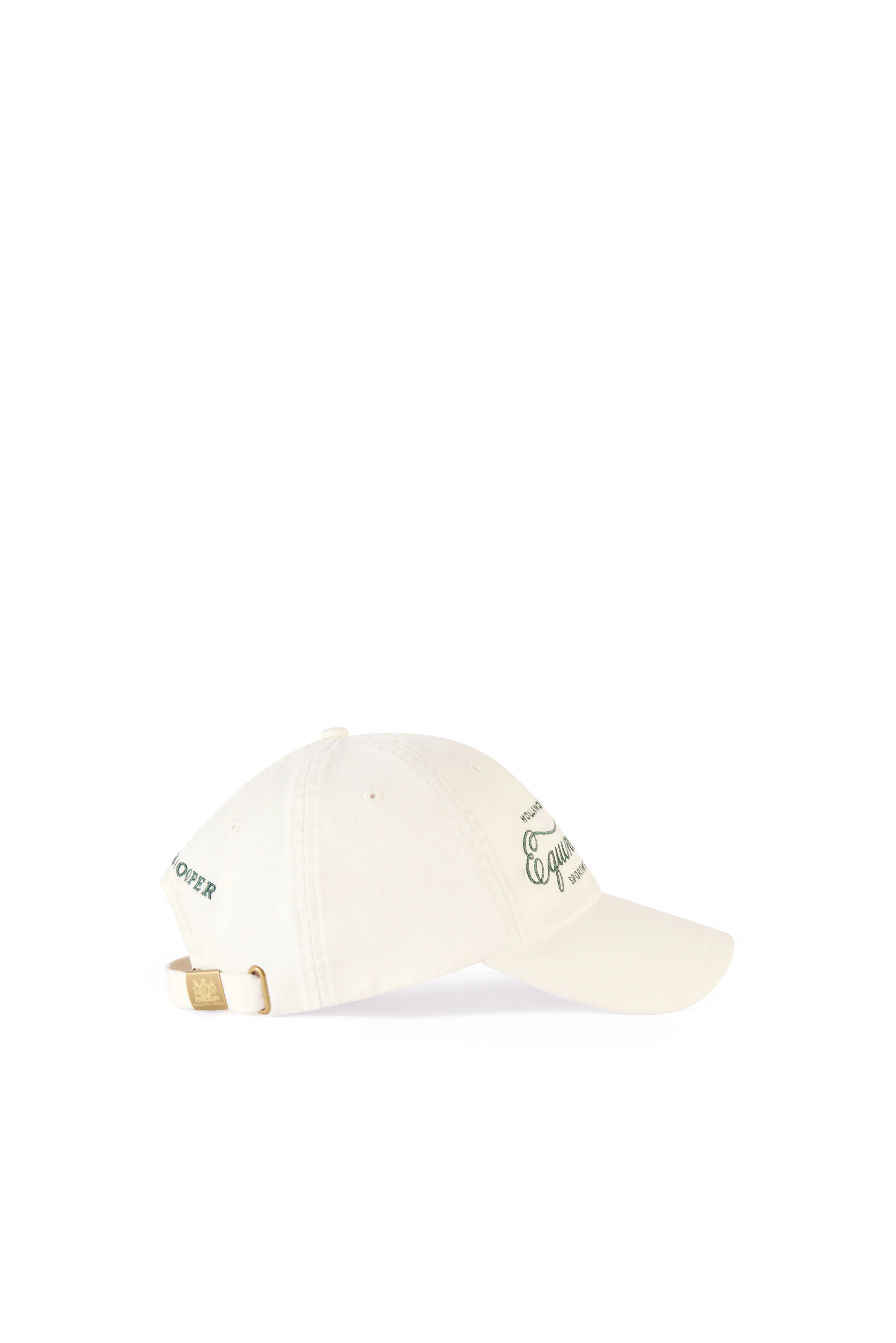 Equine Club Cap (Racing Green Ecru)