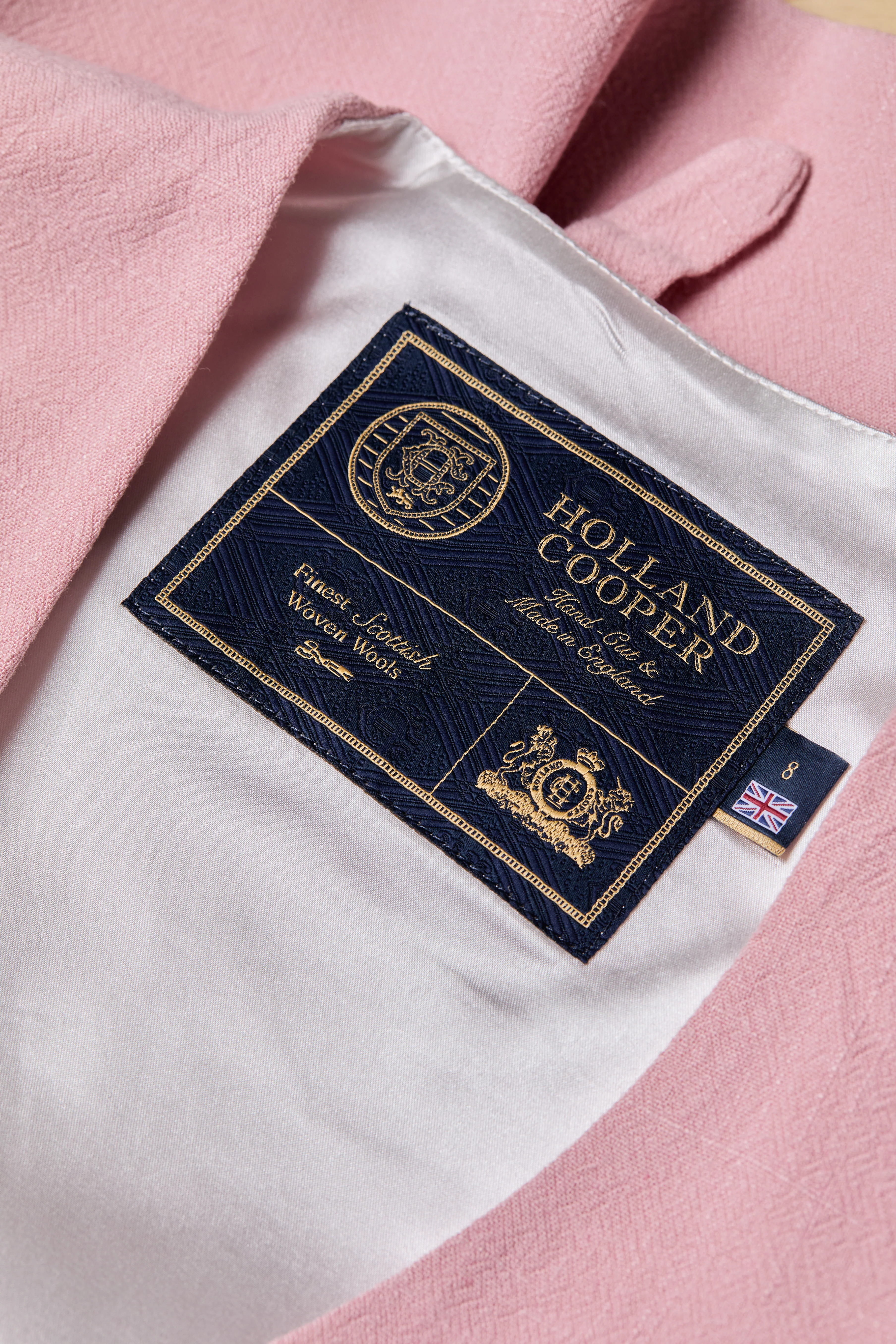 Hampton Waistcoat (Pink Linen)