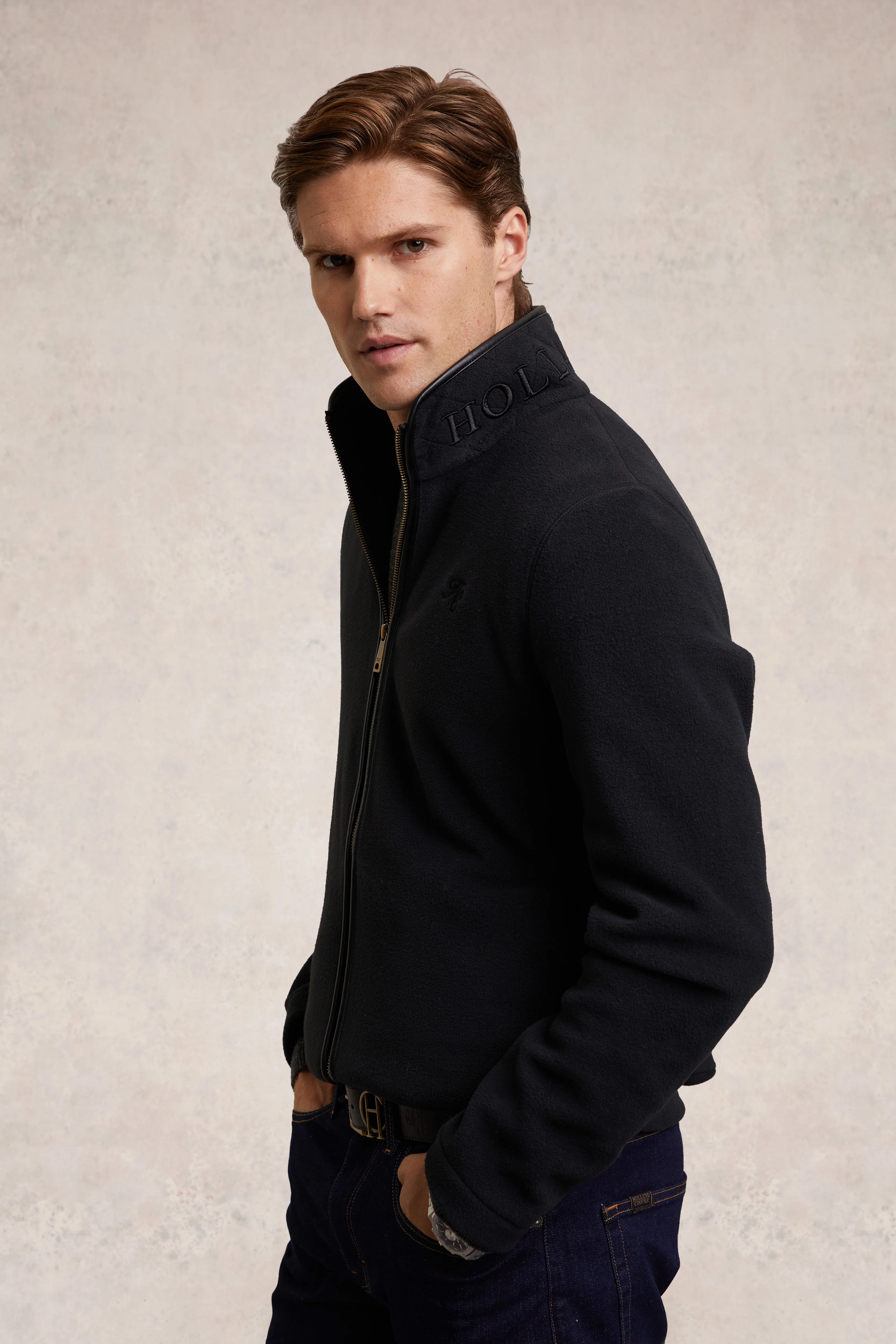Country Fleece Jacket (Black)