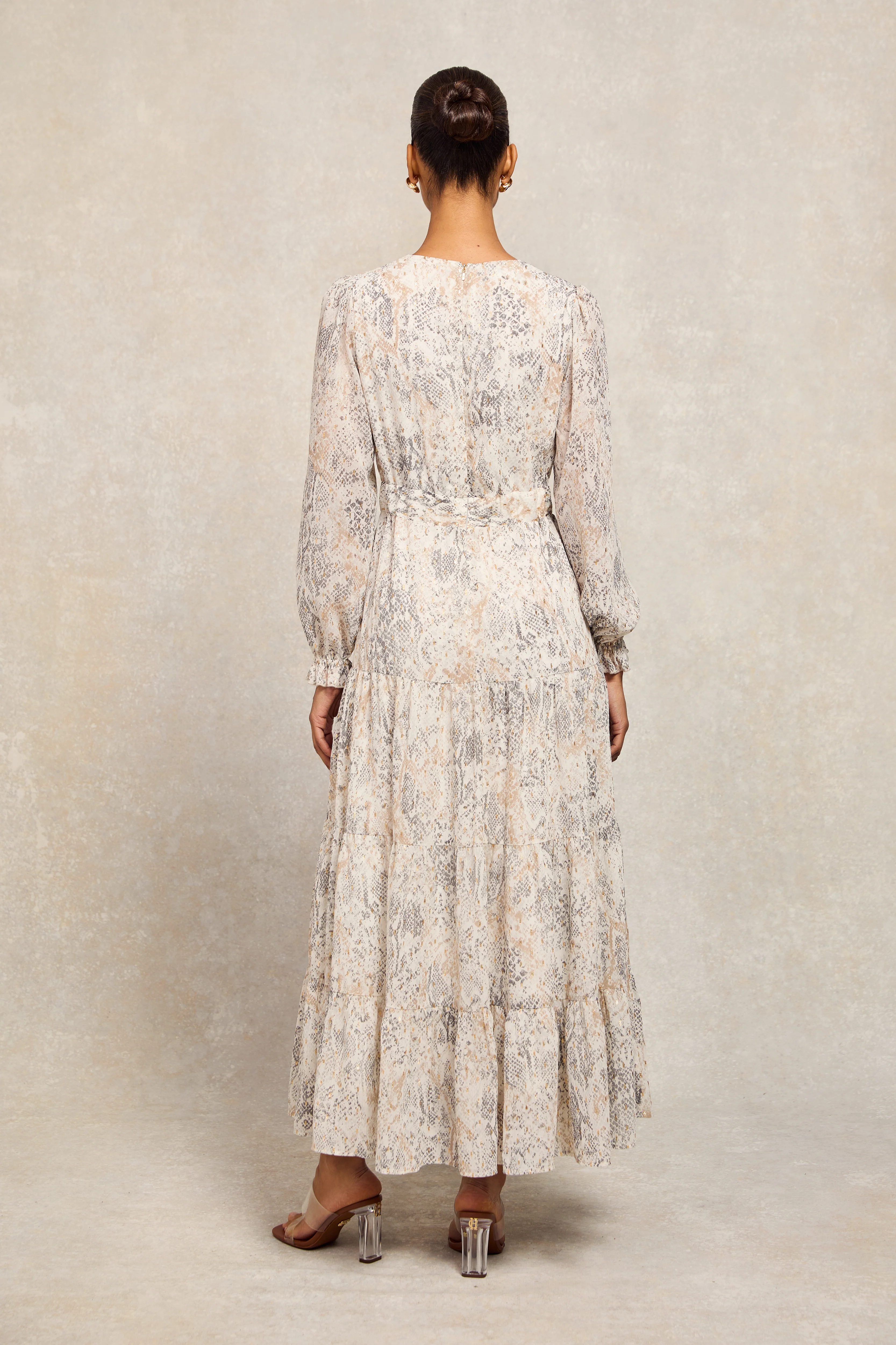 Amaya Maxi Dress (Python)