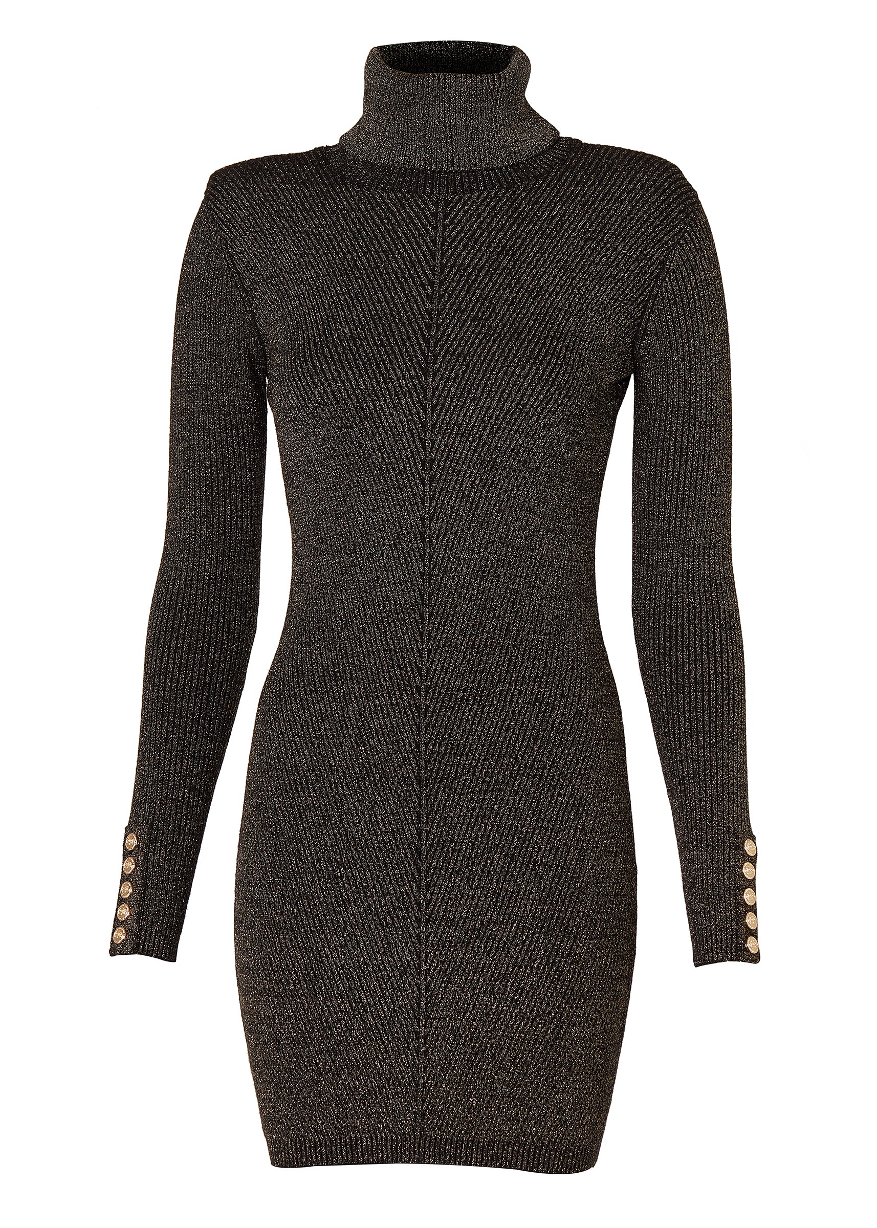 Kensington Mini Dress (Black Gold)