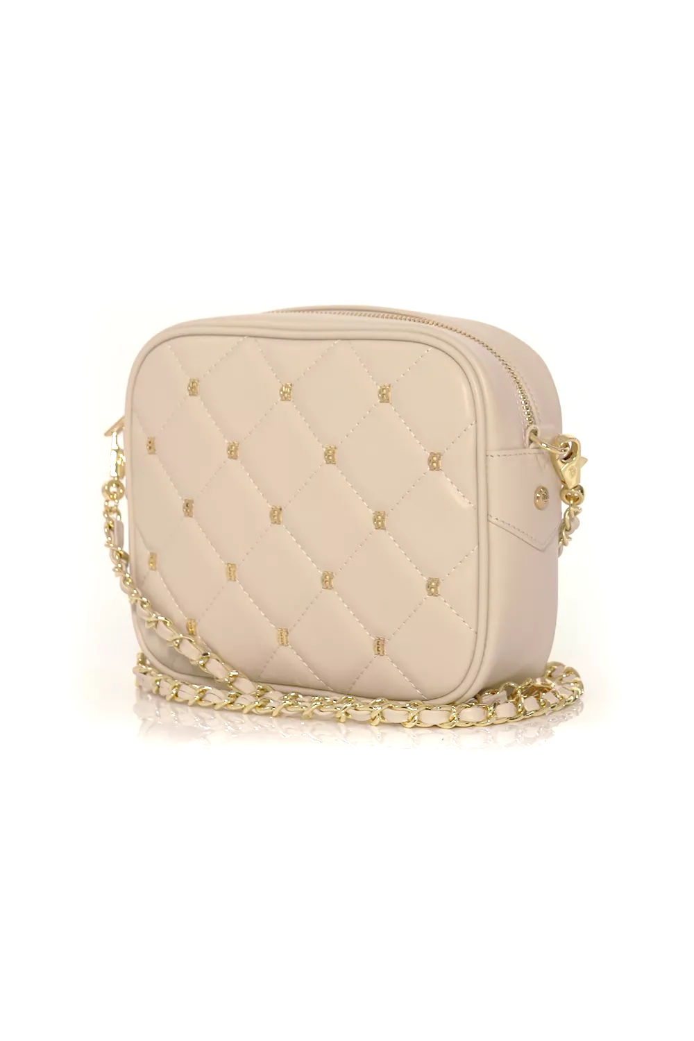 Soho Quilted Camera Bag (Cream)