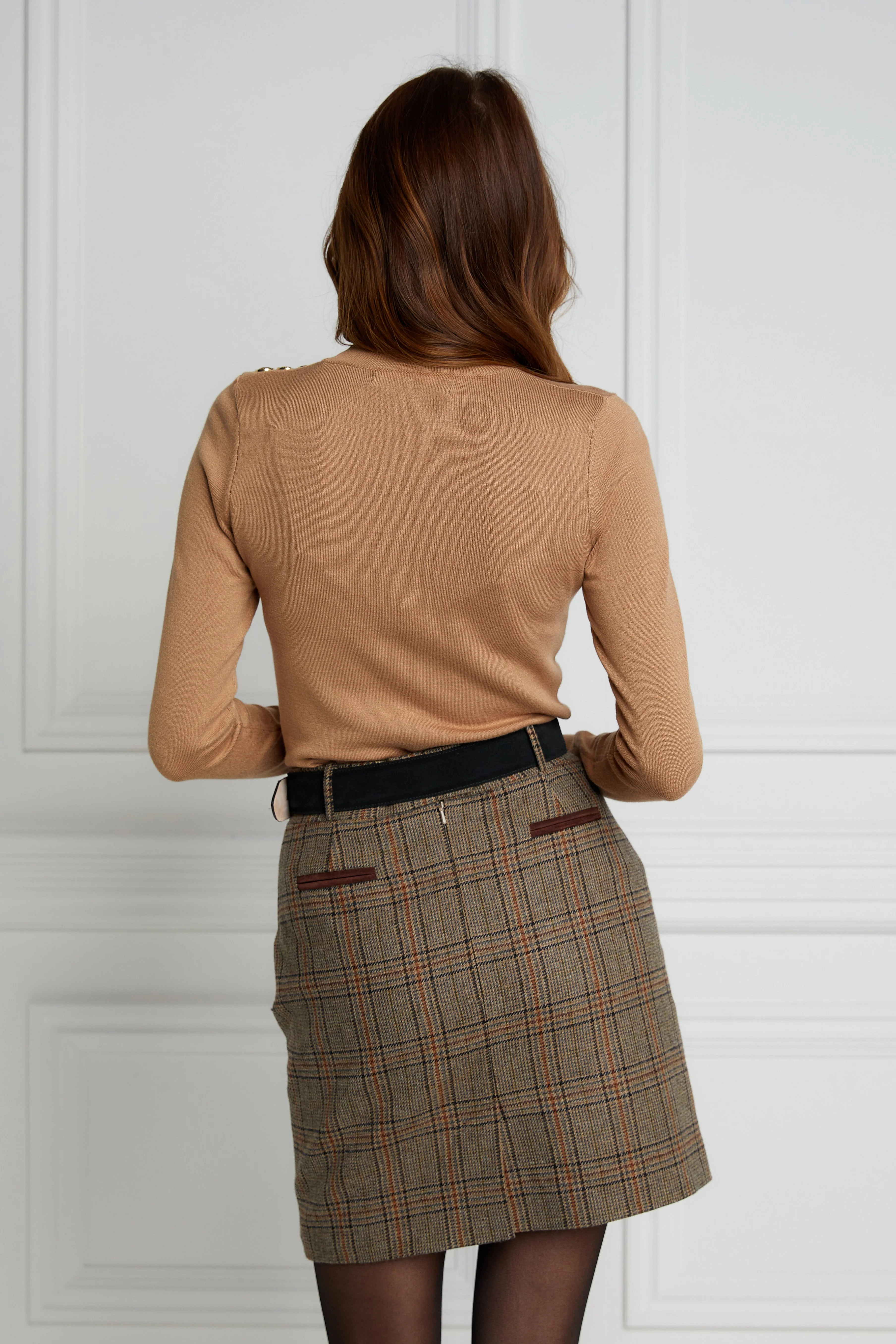 Knightsbridge Skirt (Bourbon Tweed)