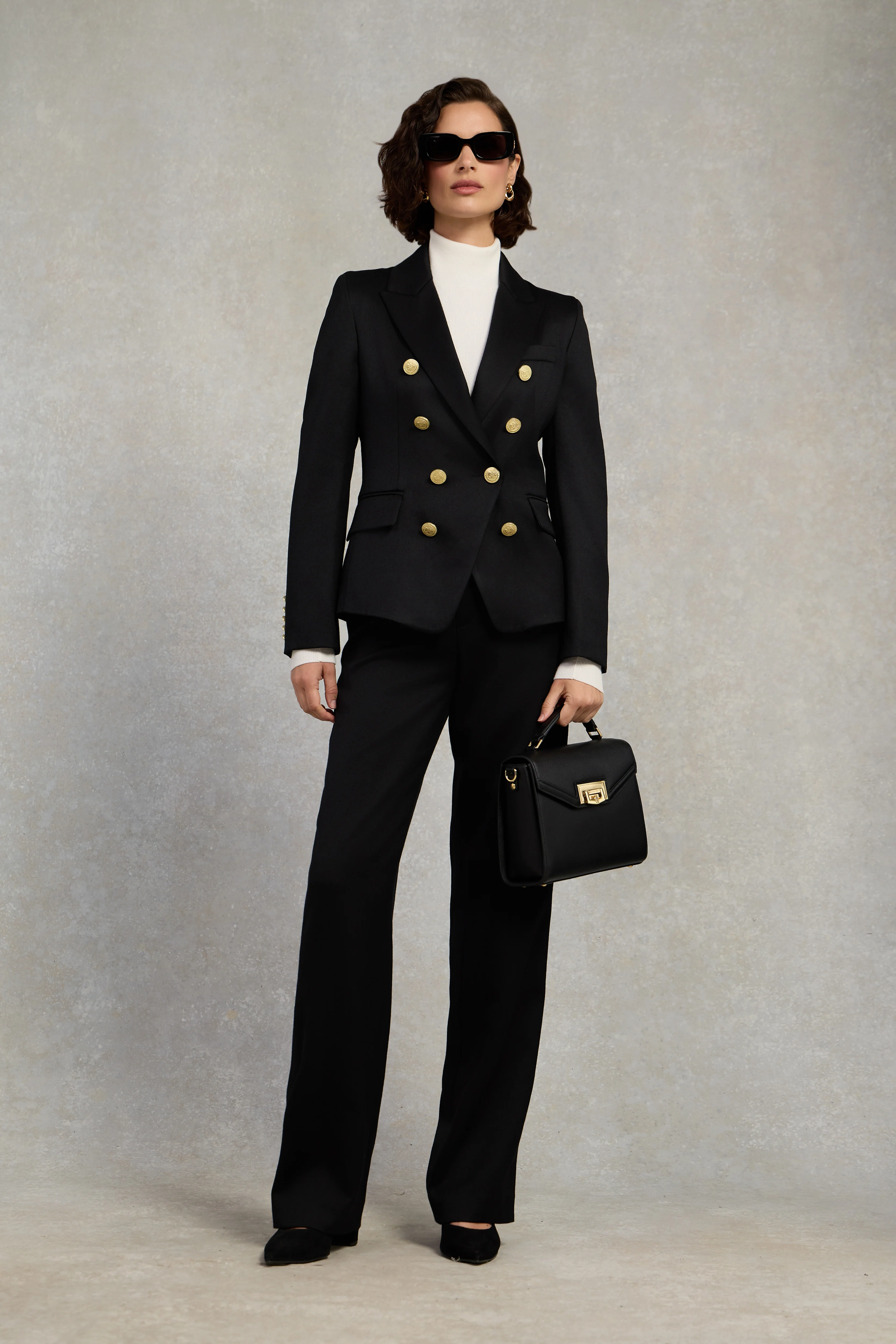 Knightsbridge Blazer (Black Barathea)