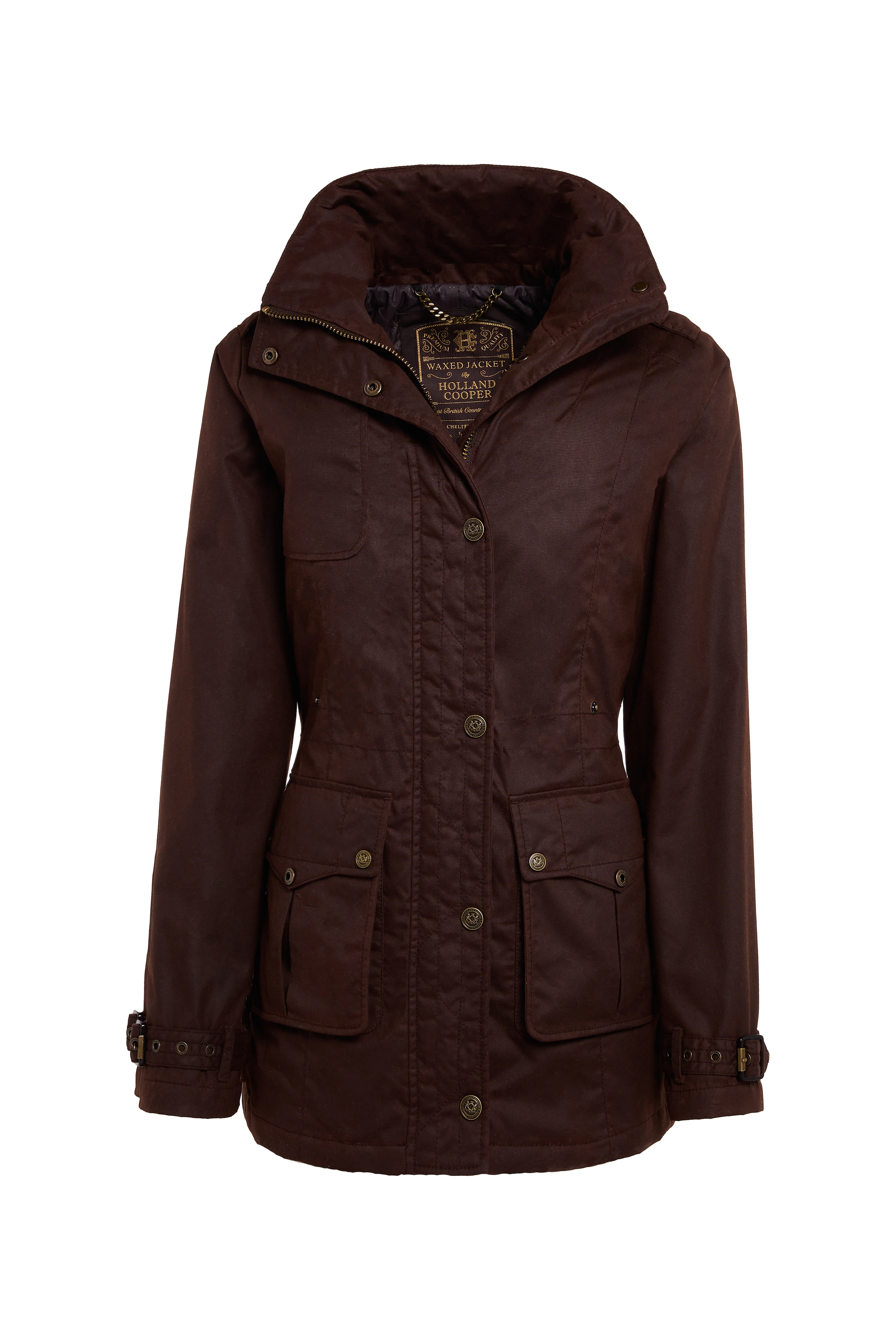 Durham Wax Jacket (Chocolate)