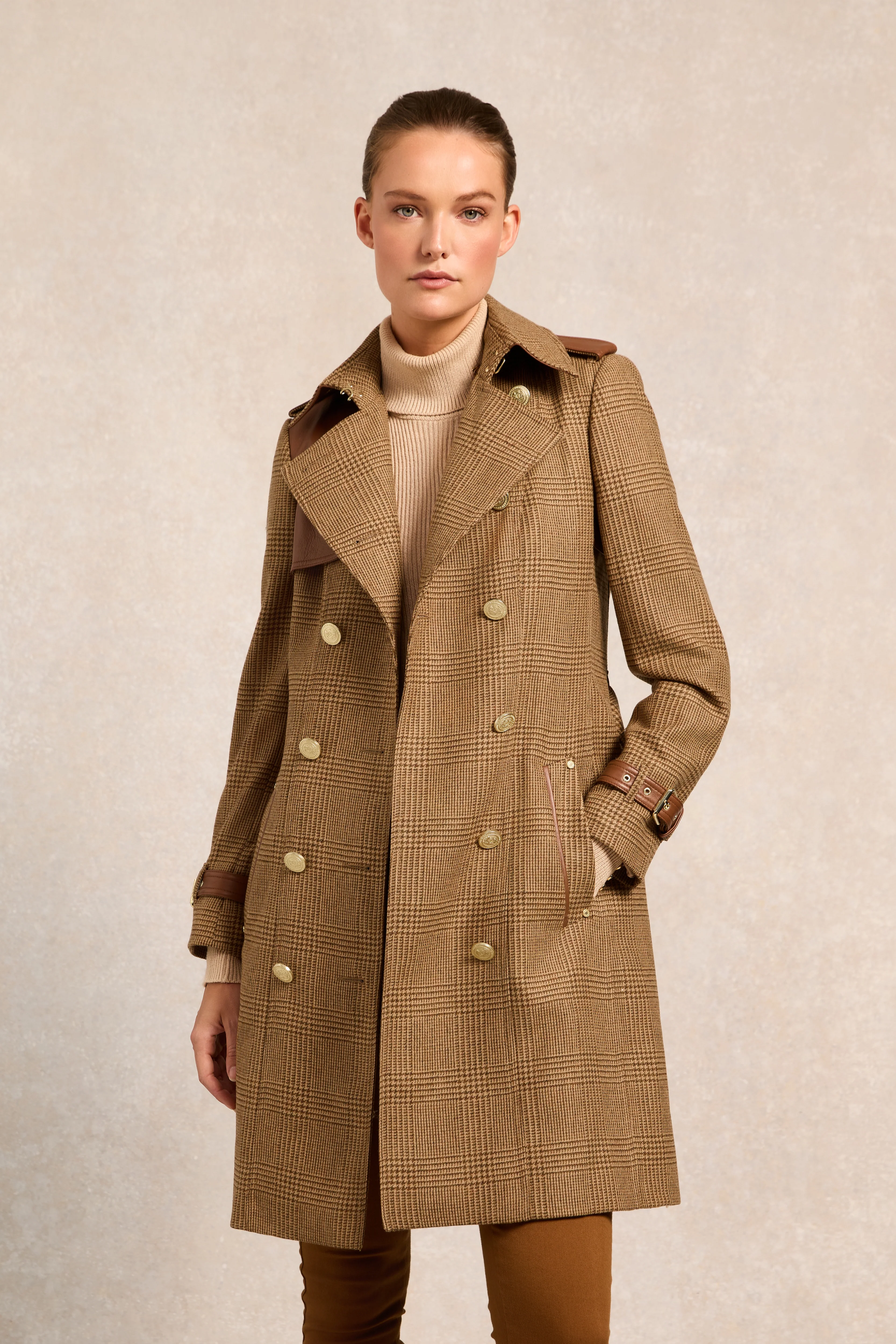 Marlborough Trench Coat (Tawny)